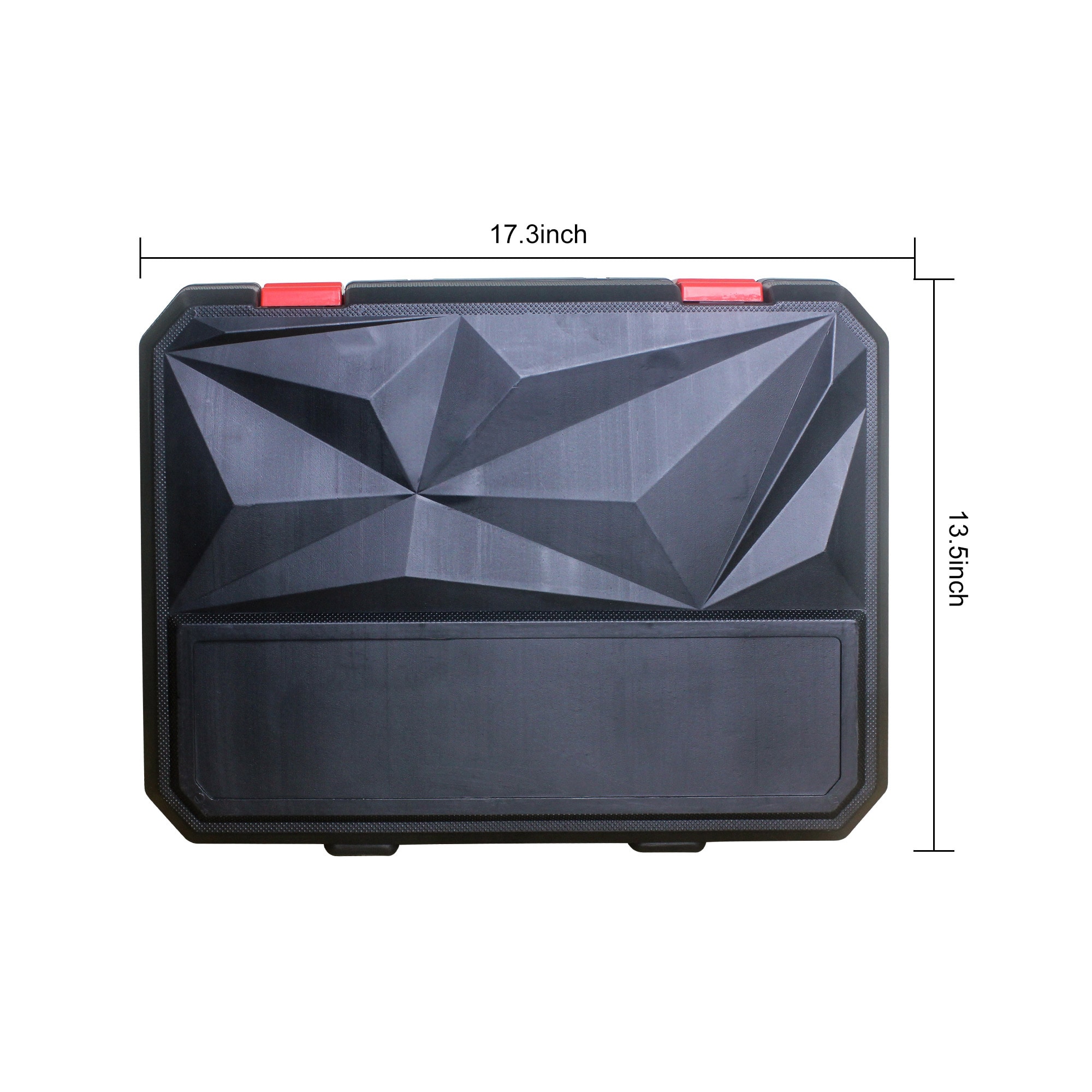 Juego de herramientas mecánicas LETILY 238 piezas estándar (SAE) y métricas cromadas con estuche resistente modelo WOXCPXB8