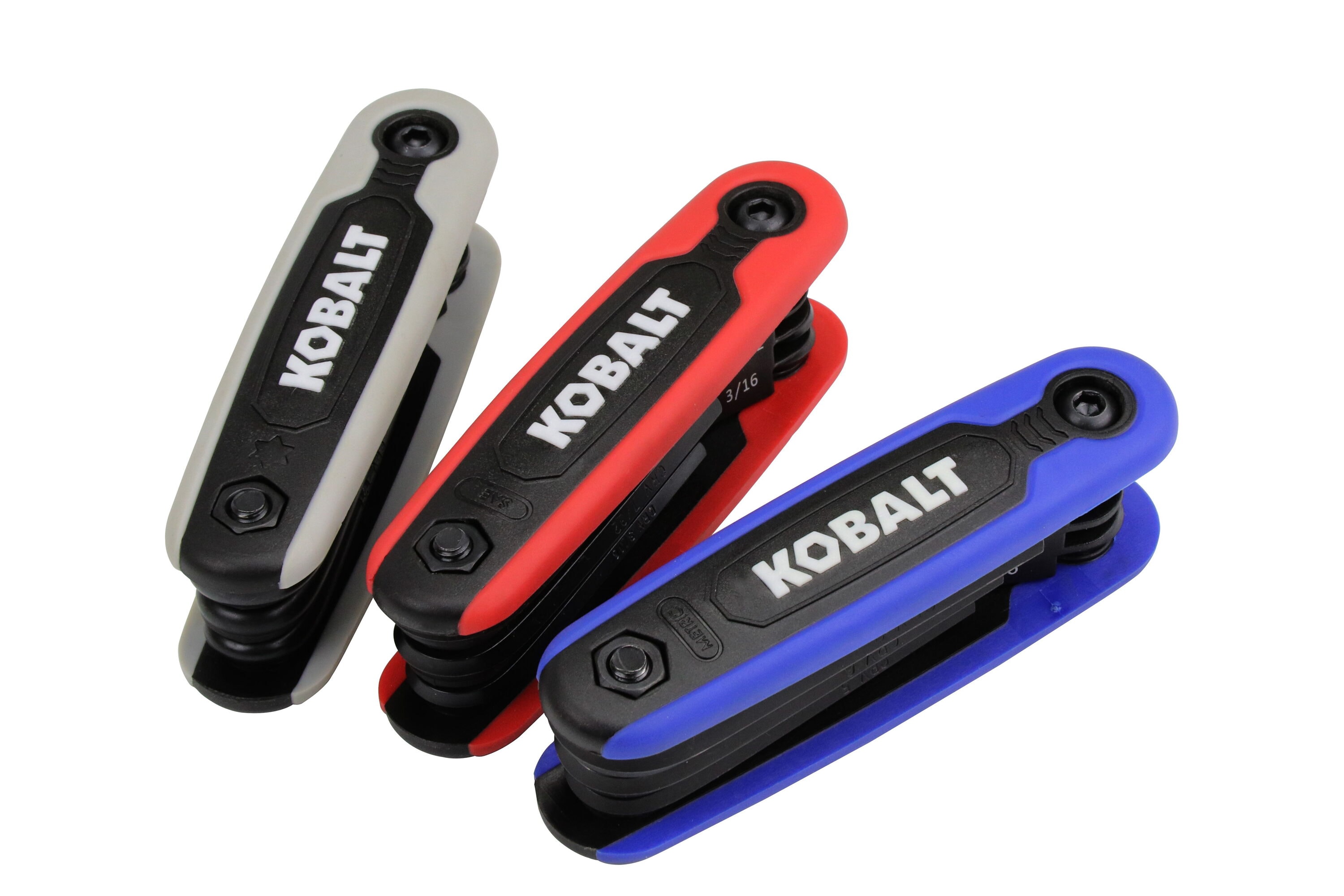 Juego de llaves hexagonales combinadas, estándar (SAE) y métricas, de 25 piezas, Kobalt KHK06
