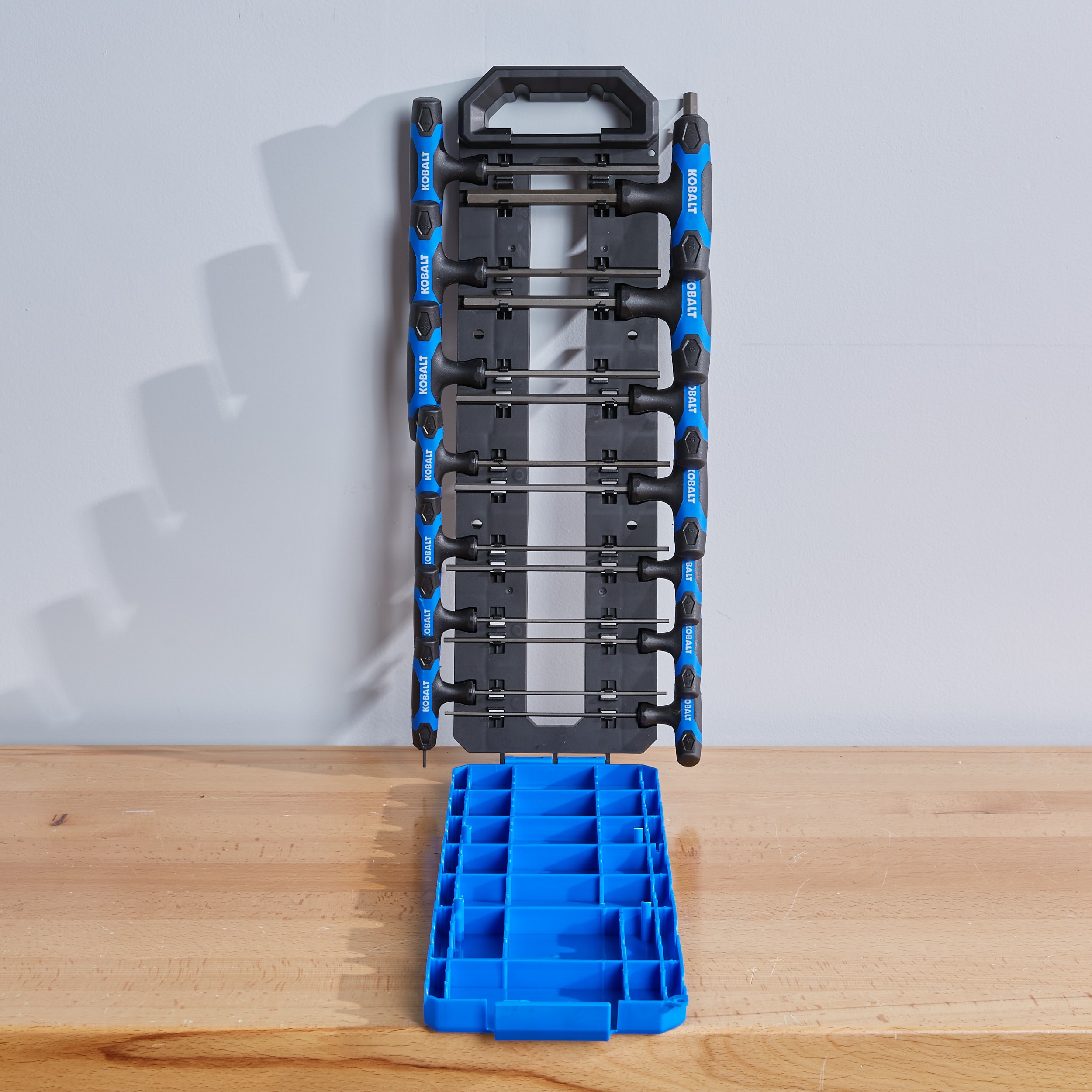 Juego de llaves hexagonales combinadas estándar (SAE) y métricas de 14 piezas Kobalt T-Handle Set 81729