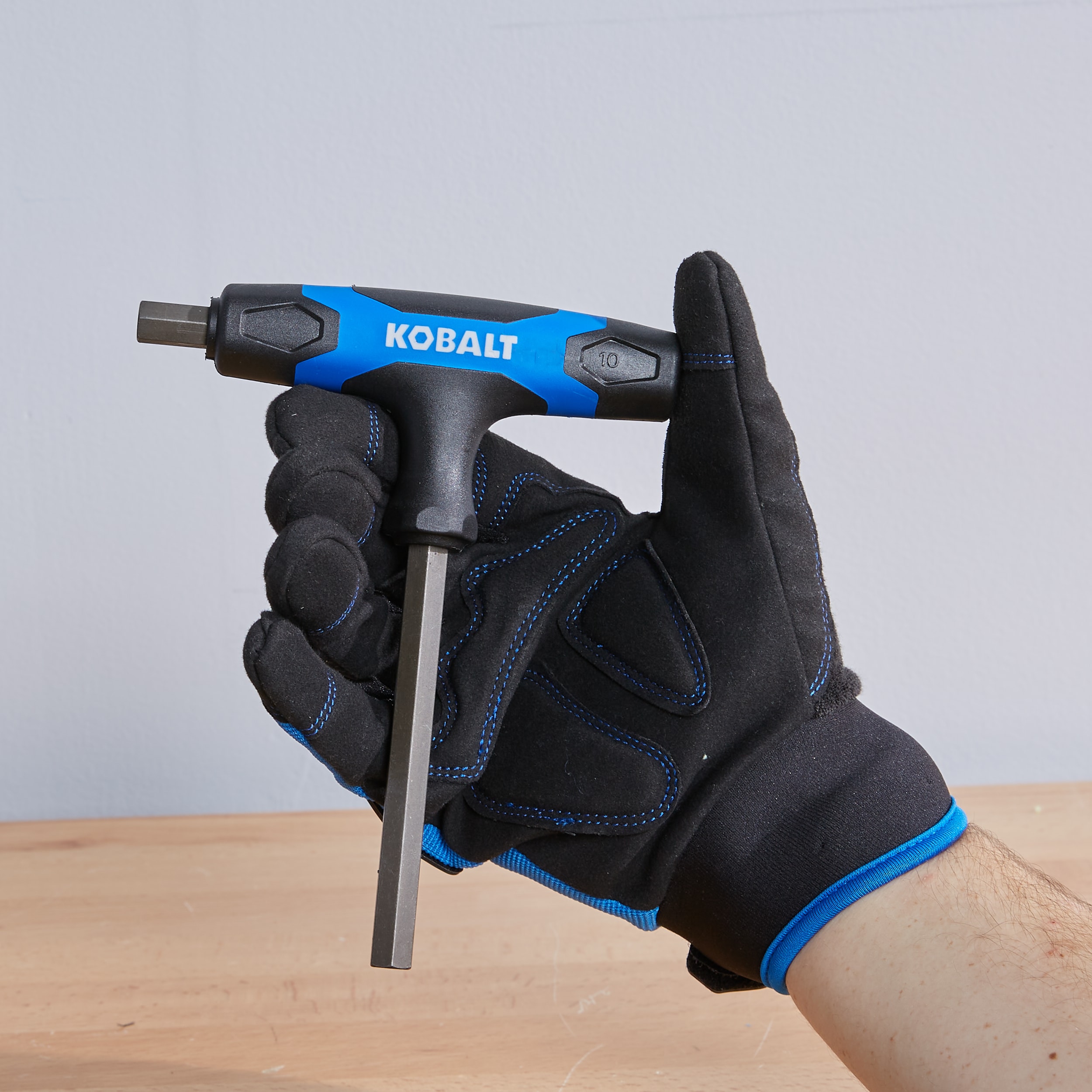 Juego de llaves hexagonales combinadas estándar (SAE) y métricas de 14 piezas Kobalt T-Handle Set 81729