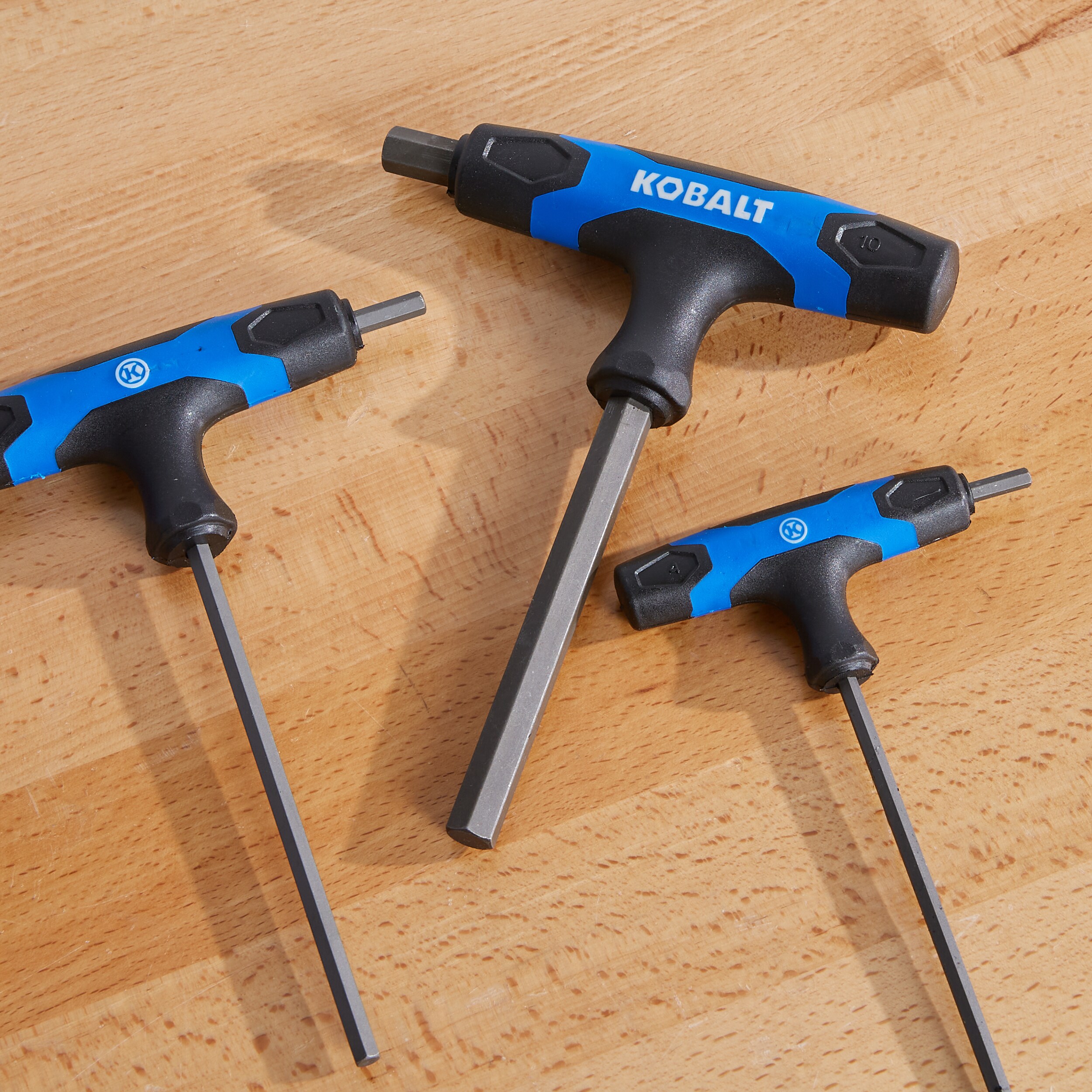 Juego de llaves hexagonales combinadas estándar (SAE) y métricas de 14 piezas Kobalt T-Handle Set 81729
