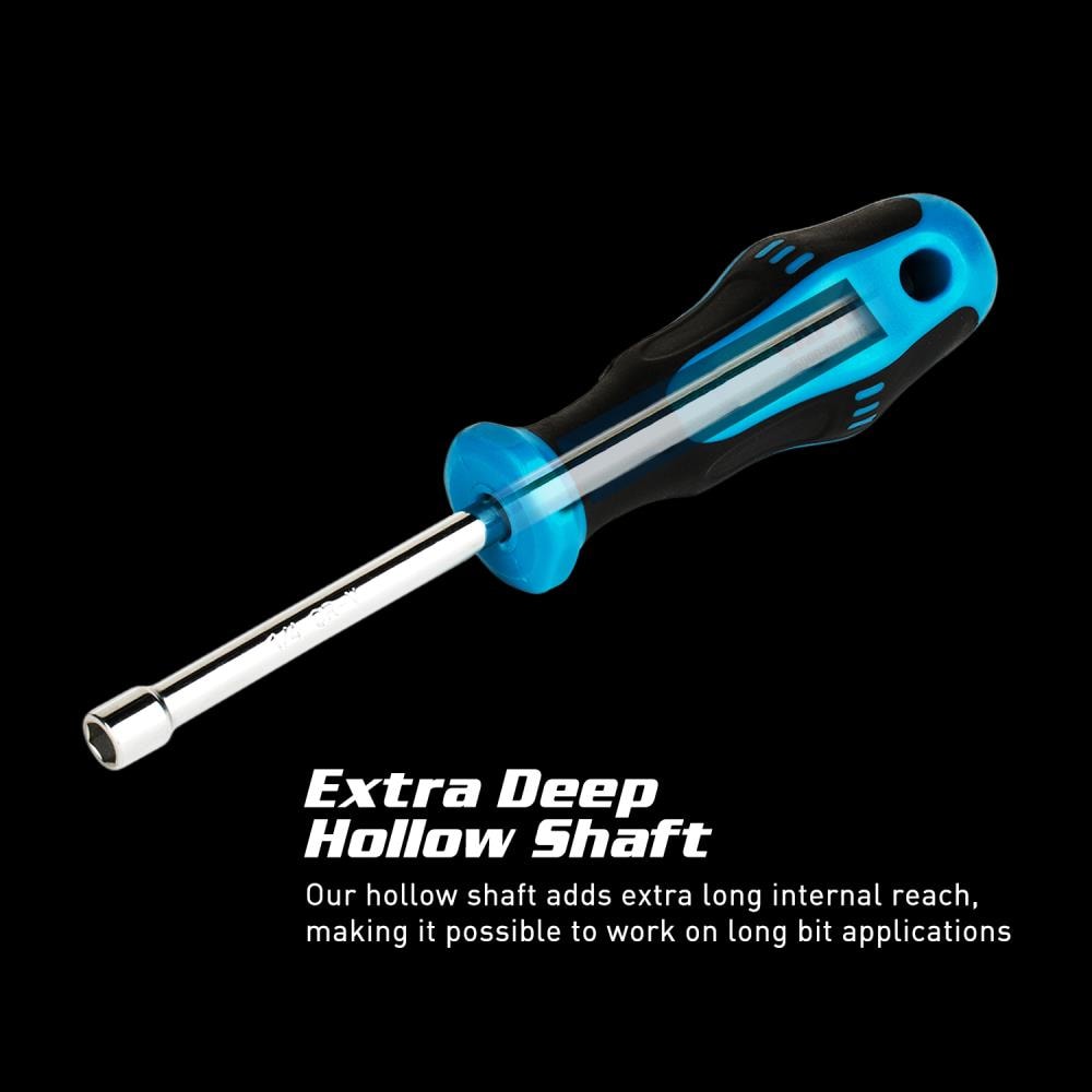 Juego de 7 piezas de controladores de tuercas hexagonales estándar (SAE) Capri Tools CP25000-NDS7H3PS