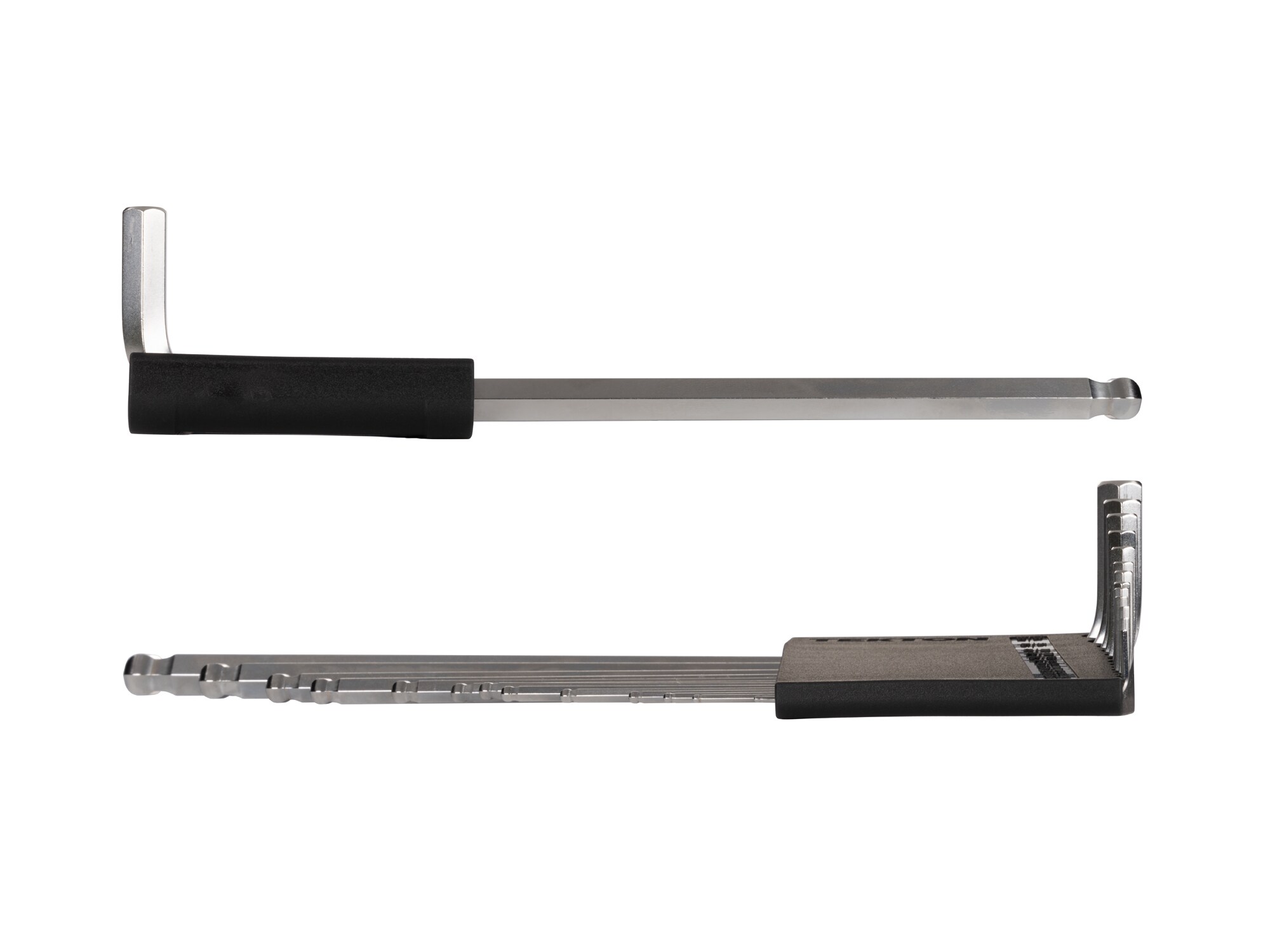 Juego de llaves hexagonales de bola TEKTON de 0.050 a 3/8 de pulgada, surtido estándar (SAE) de 13 piezas, modelo KLX91101