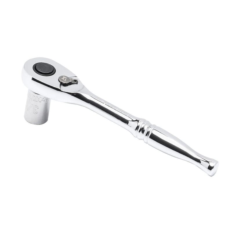 Juego de dados estándar Husky de 1/4 de pulgada (24 piezas) con trinquete de unidad SAE/métrico - H4D24PCSWS