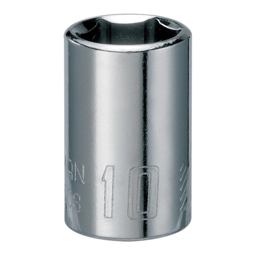 Llave de vaso superficial métrica de 10mm de 1/4 pulgadas CRAFTSMAN CMMT43508