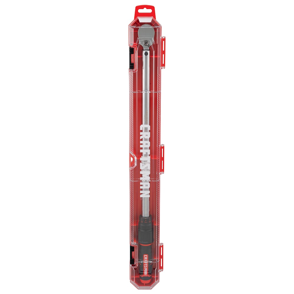 Llave de torque CRAFTSMAN de 1/2 pulgadas con trinquete (50 lb-pie a 250 lb-pie) CMMT99434