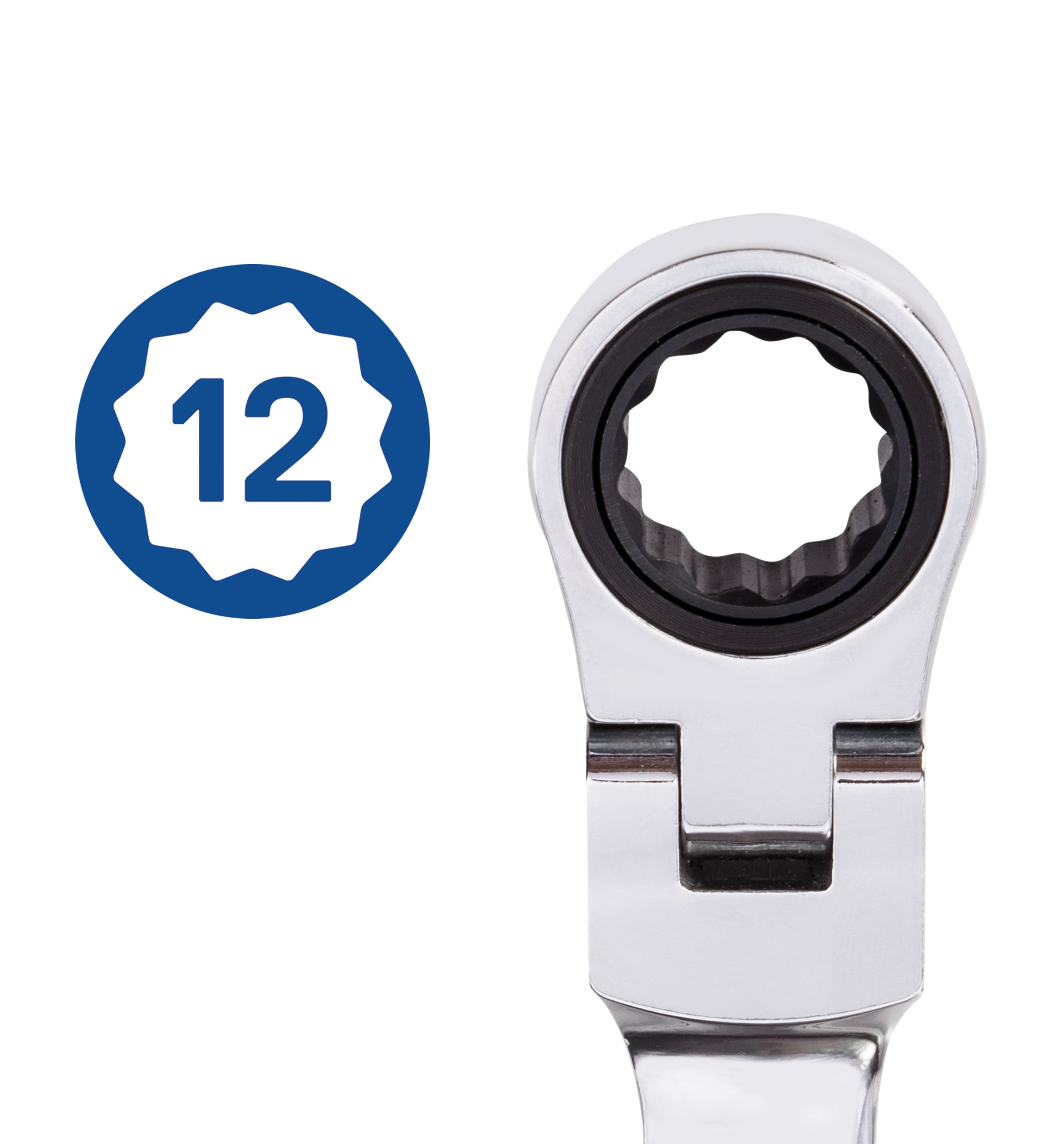 Juego de 8 piezas de llaves de trinquete flexibles métricas Kobalt 81710