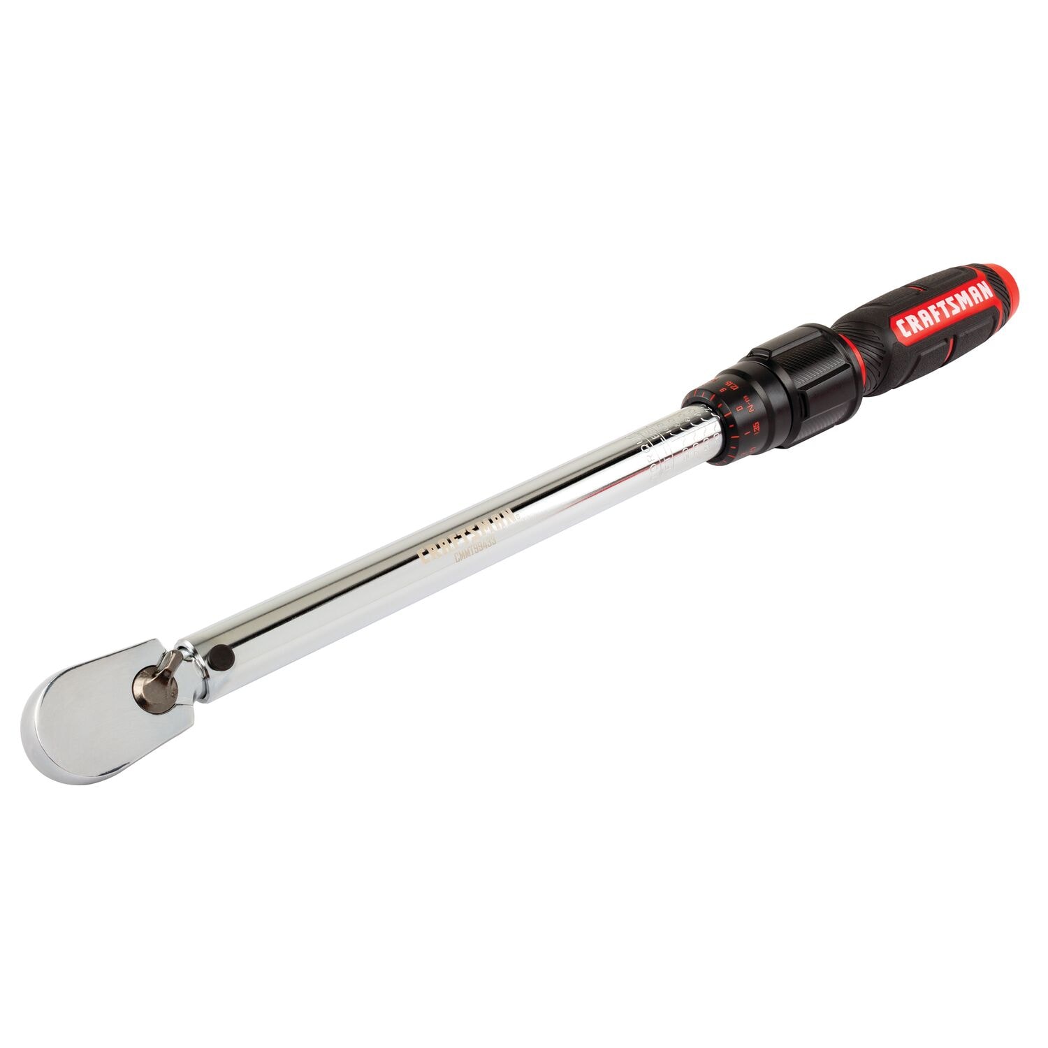 Llave de torsión de clic de 3/8 pulgadas CRAFTSMAN (20 lb-pie a 100 lb-pie) CMMT99433.