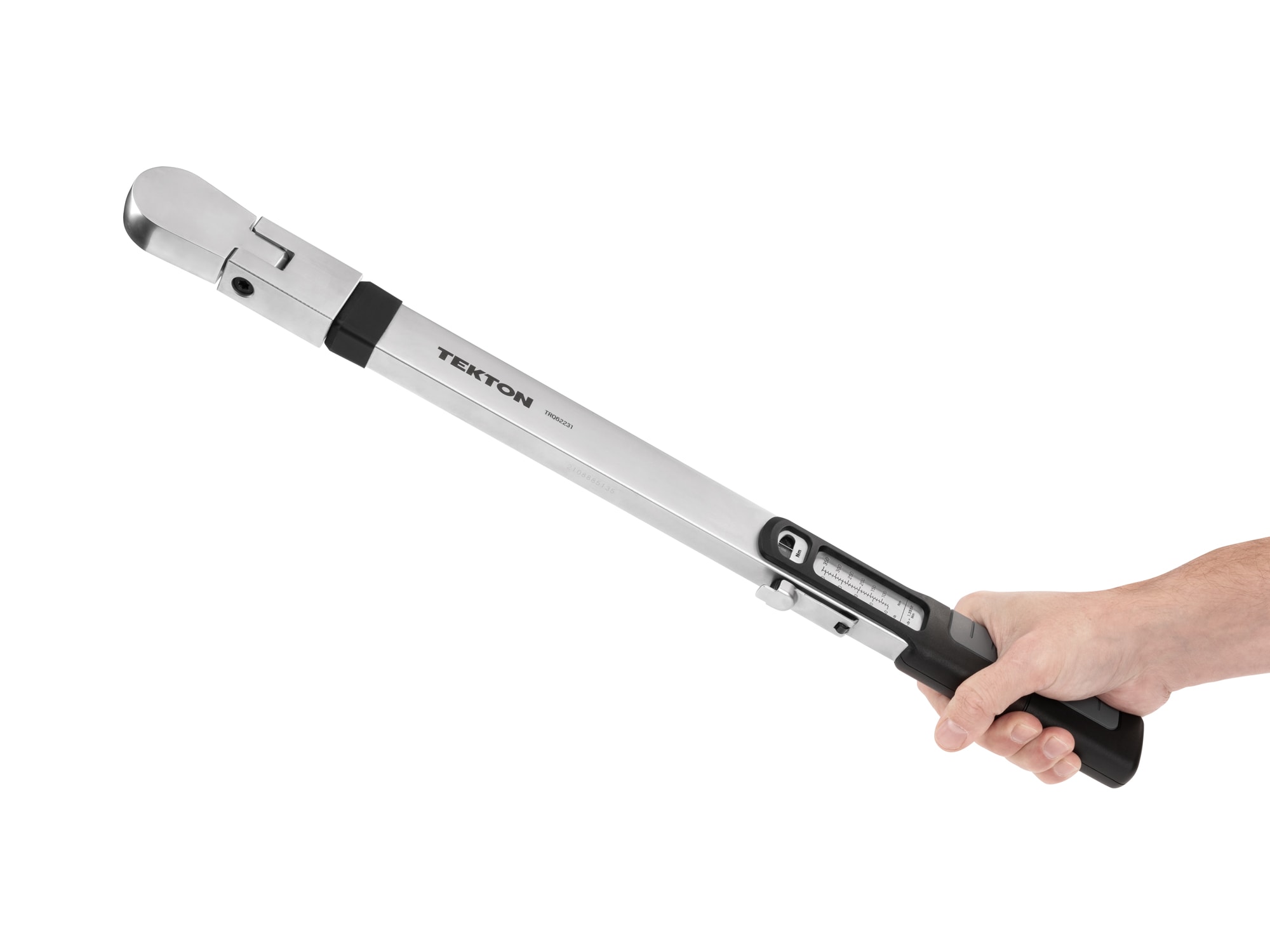 Llave dinamométrica de viga de 1/2 pulgadas TEKTON (51.63 pies-libra a 258.15 pies-libra) TRQ62231