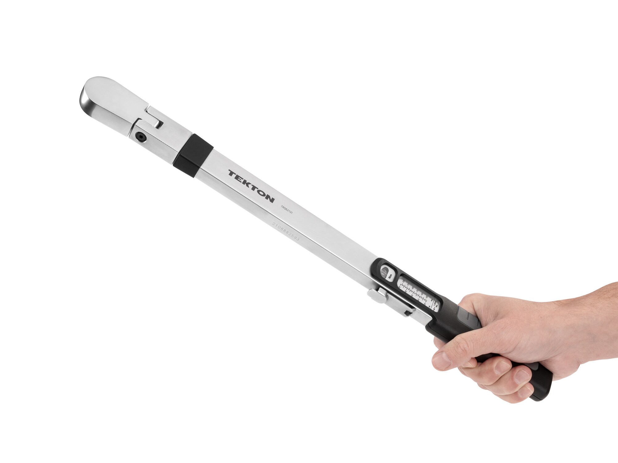 Llave dinamométrica de viga de 3/8 pulgadas TEKTON (19.18 lb-pie a 95.88 lb-pie) TRQ62131