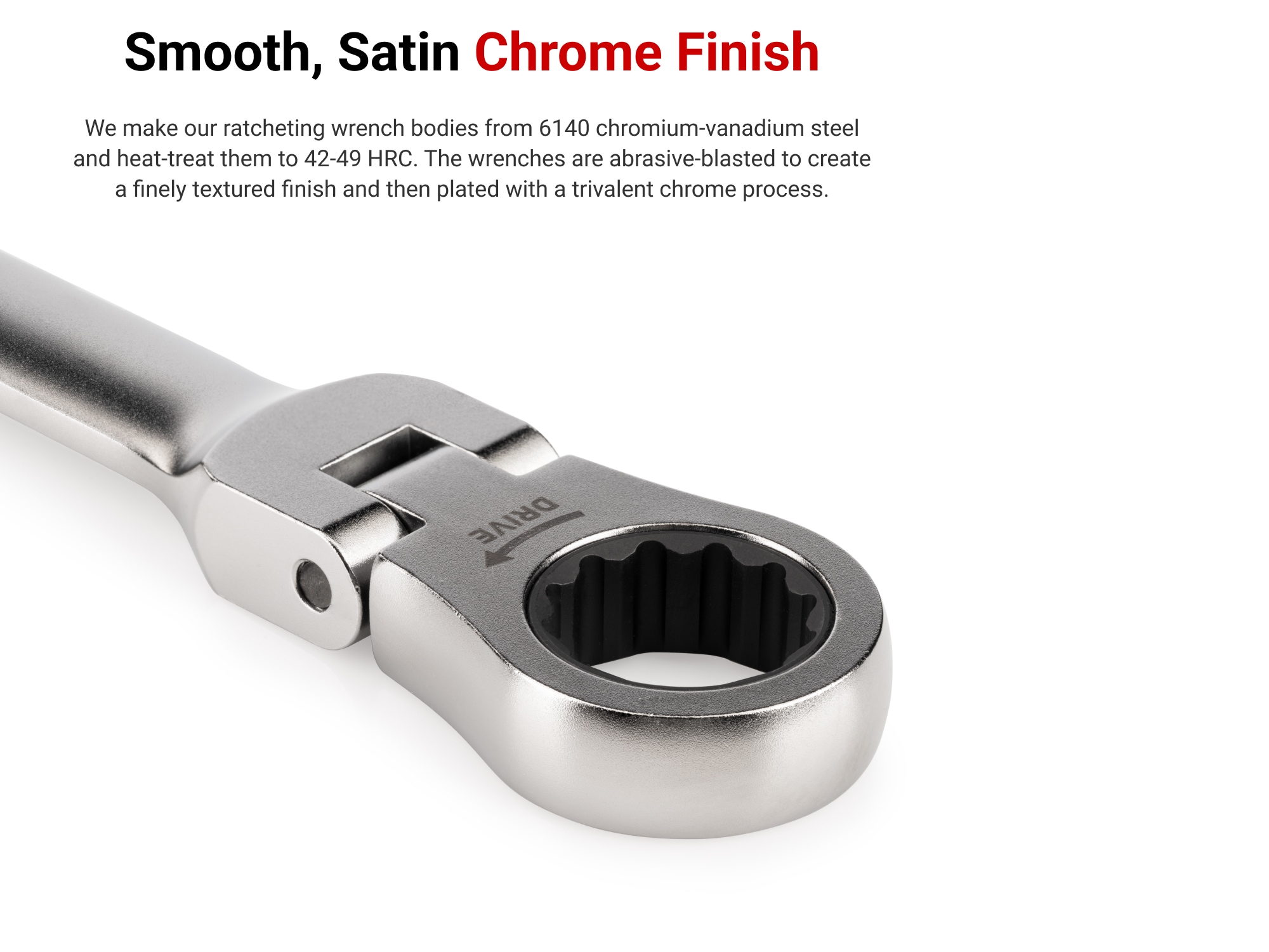 Llave de trinquete flexible métrica de 20mm TEKTON WRC26420