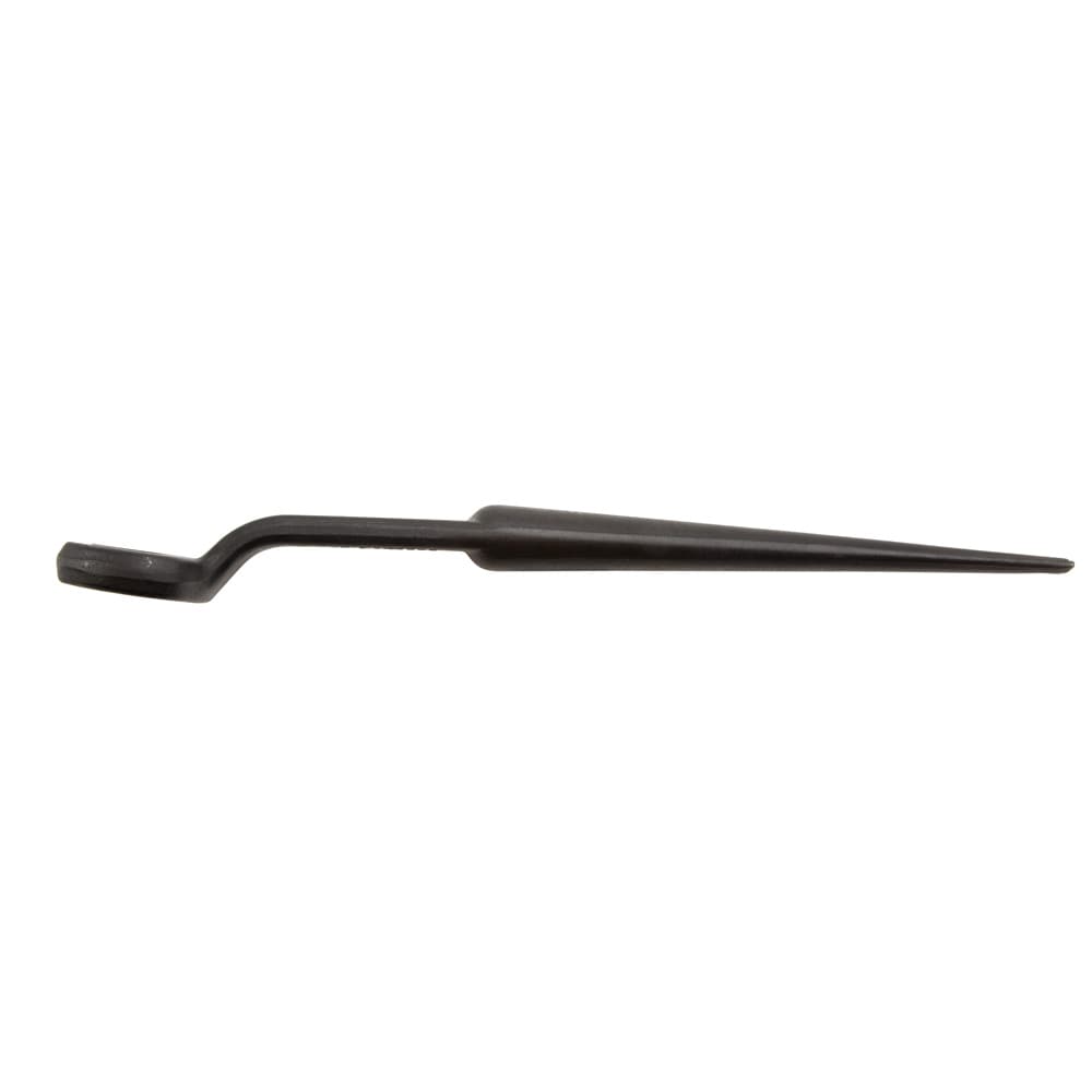 Llave de tuercas ajustable Klein Tools, abertura nominal de 1-7/16 pulgadas con orificio de seguridad 3213TT