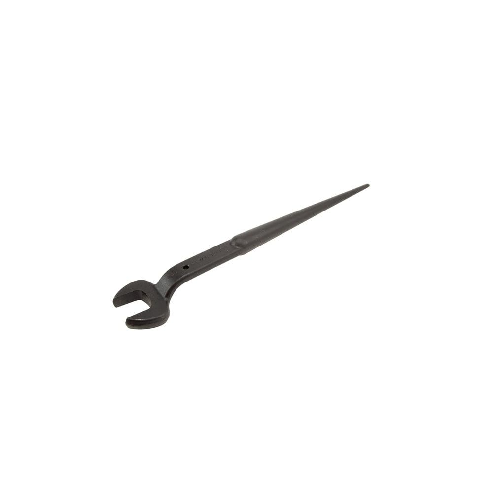 Llave de tuercas ajustable Klein Tools, abertura nominal de 1-7/16 pulgadas con orificio de seguridad 3213TT