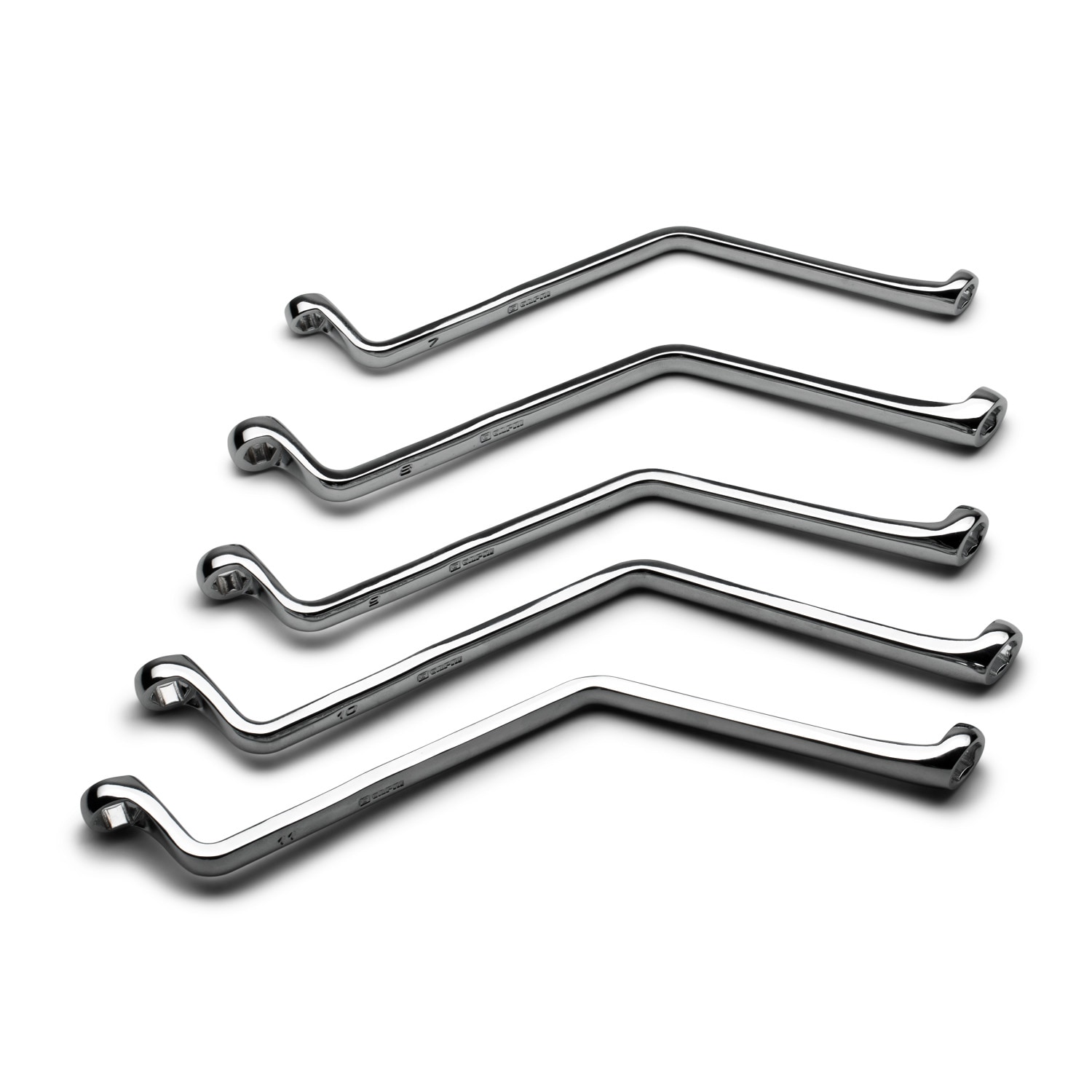 Juego de 5 llaves de caja métricas de 6 puntas Capri Tools (sin estuche) CP11840-5MRK