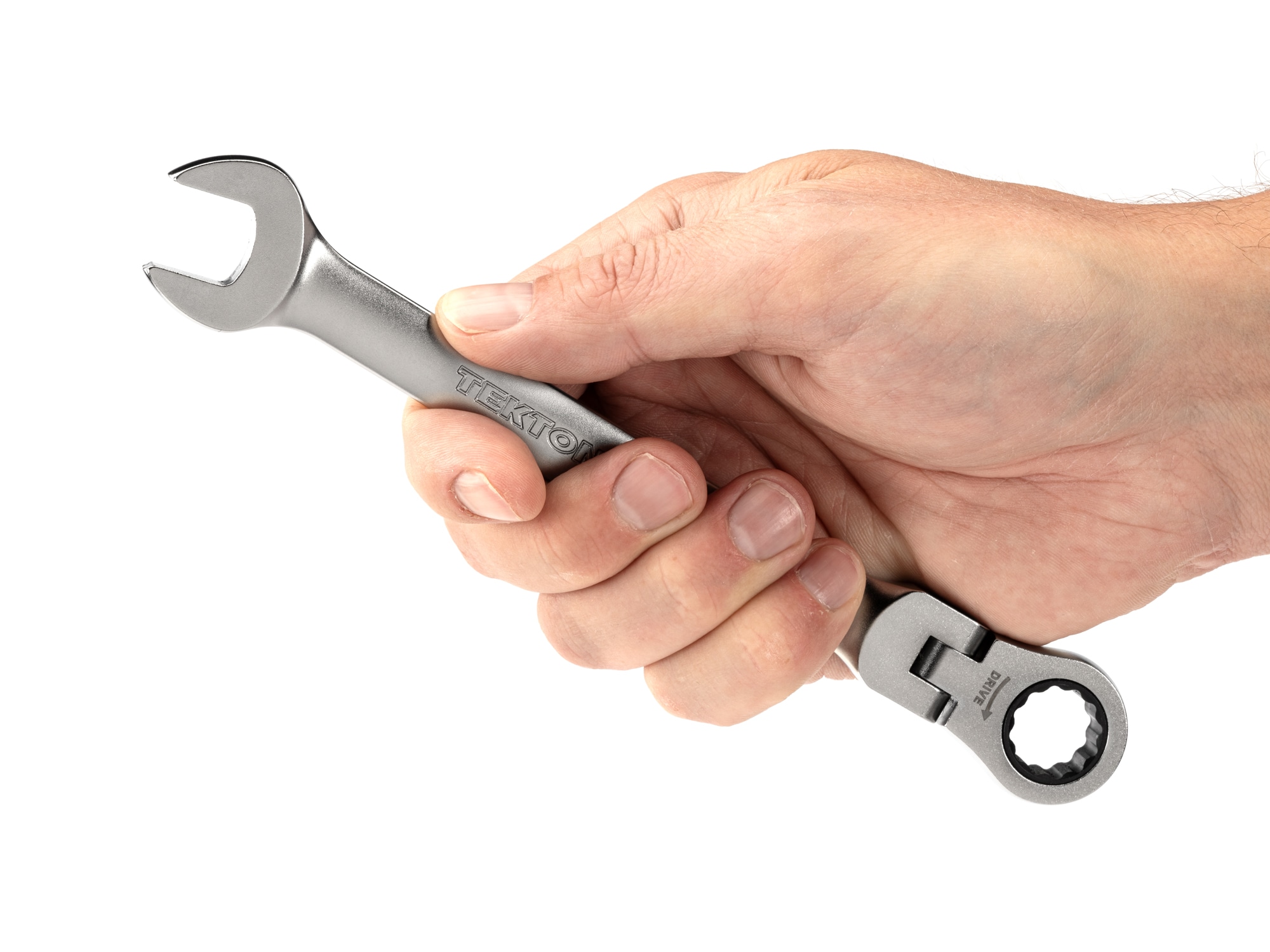 Llave de trinquete flexible estándar (SAE) TEKTON de 9/16 pulgadas WRC26314