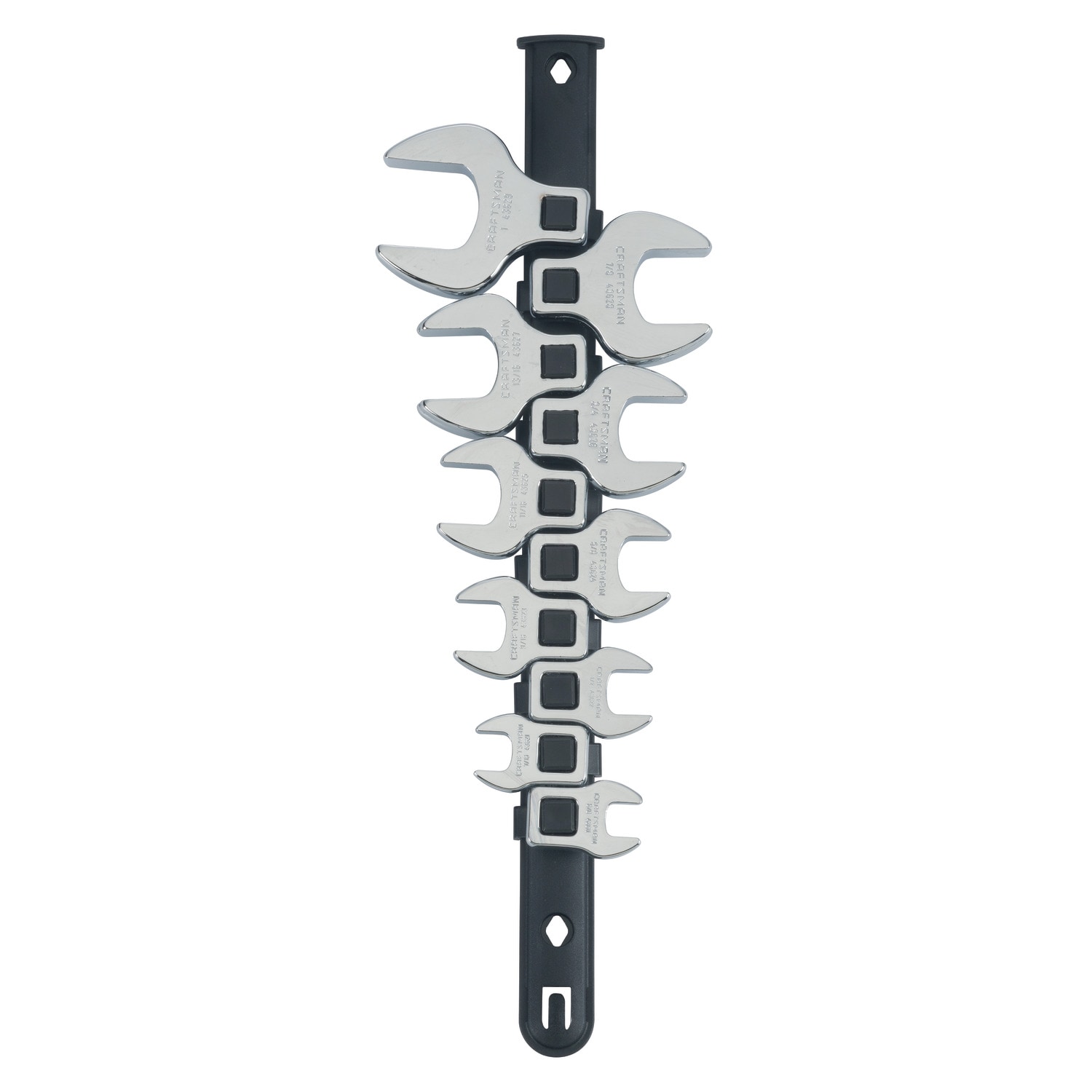 Set de 10 piezas de Llaves de Combinación Abierta CROWFOOT estándar de 6 puntas (SAE) CRAFTSMAN (sin estuche) CMMT12052LZ