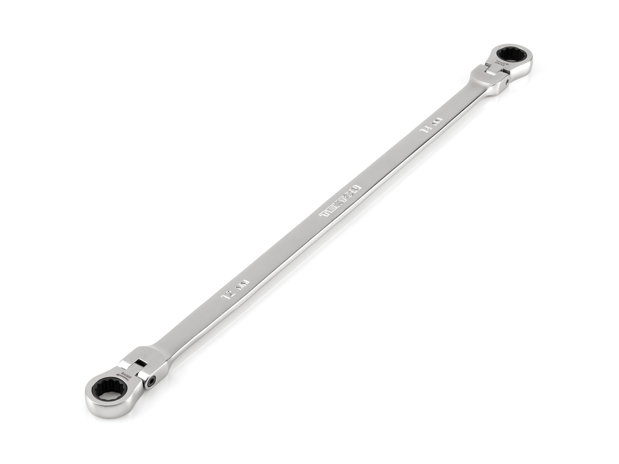 Llave de trinquete flexible métrica TEKTON 12mm x 14mm WRB36412