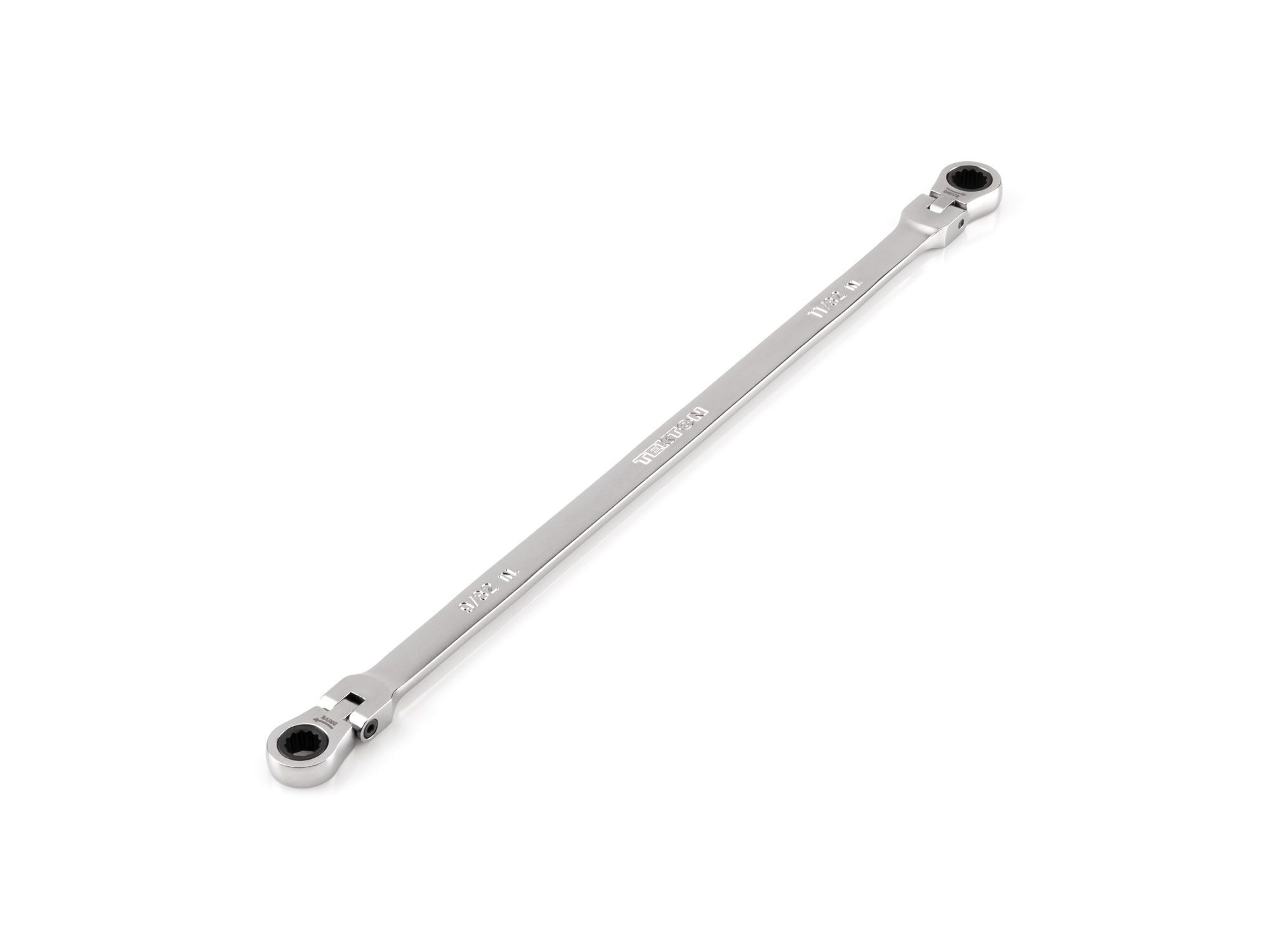 Llave de trinquete flexible estándar (SAE) TEKTON 9/32 pulgadas x 11/32 pulgadas WRB36307
