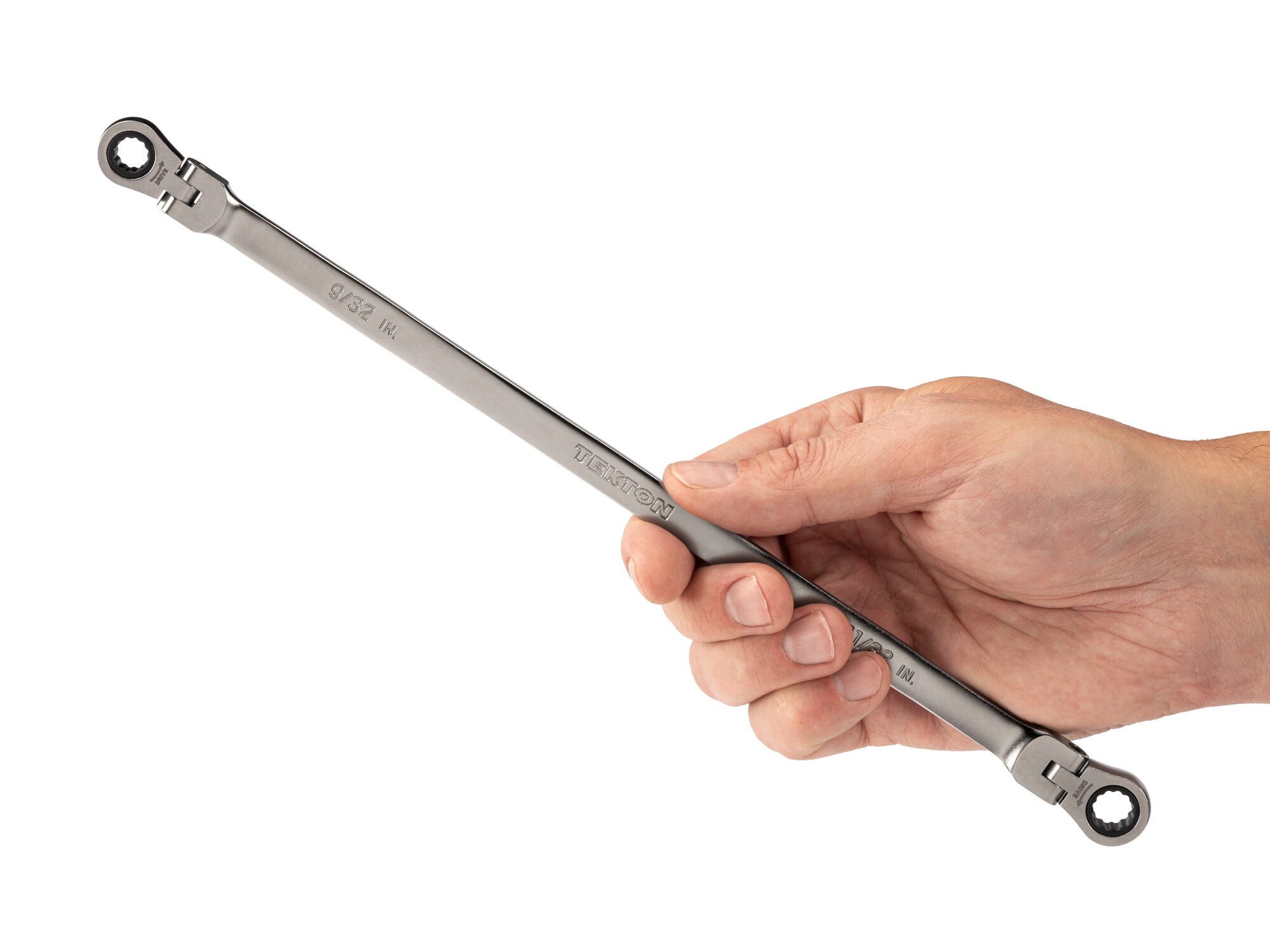 Llave de trinquete flexible estándar (SAE) TEKTON 9/32 pulgadas x 11/32 pulgadas WRB36307