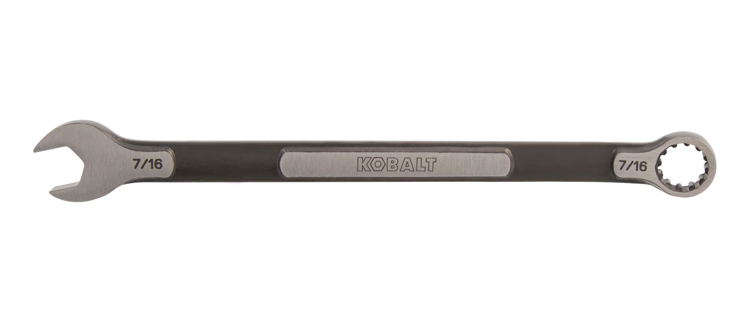 Llave Combinada Estándar Universal Kobalt de 7/16 pulgadas (SAE) sin estuche 87329