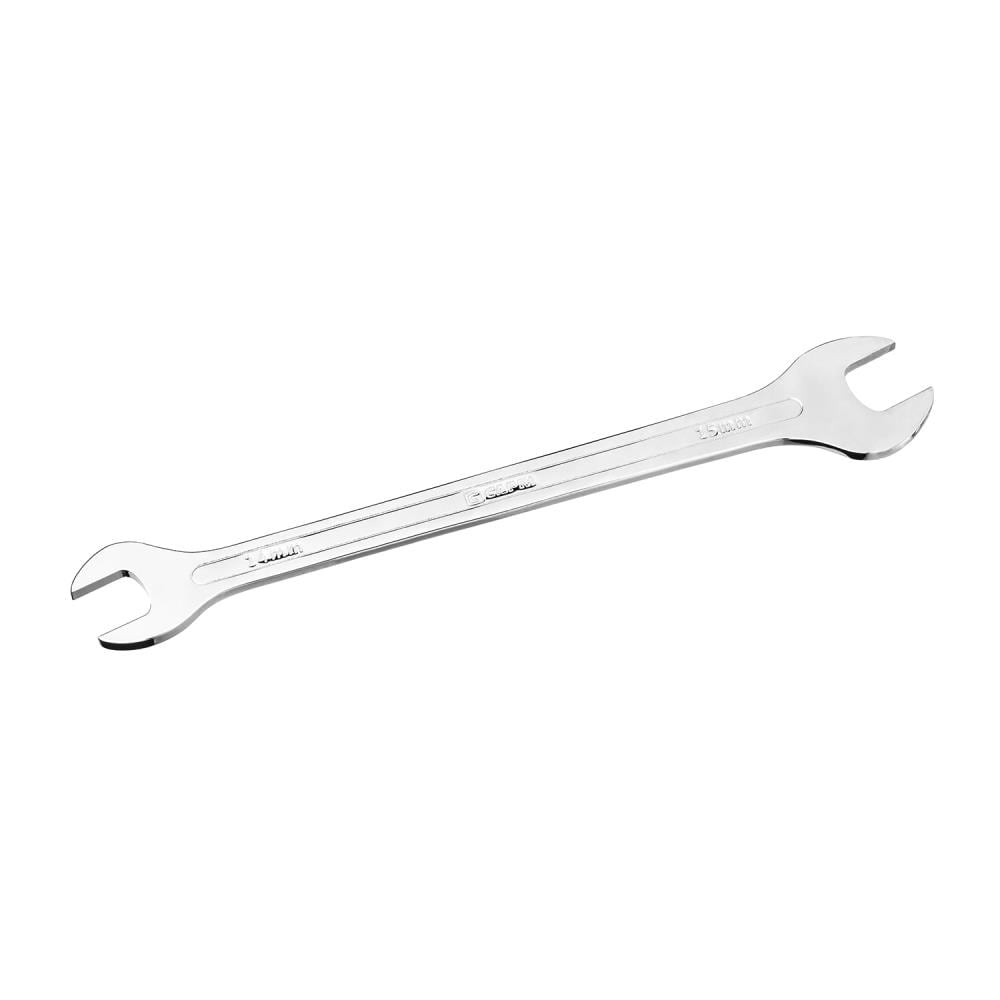 Llave inglesa abierta estándar métrica de 14 mm x 15 mm de 6 puntas Capri Tools (sin estuche) CP11850-1415