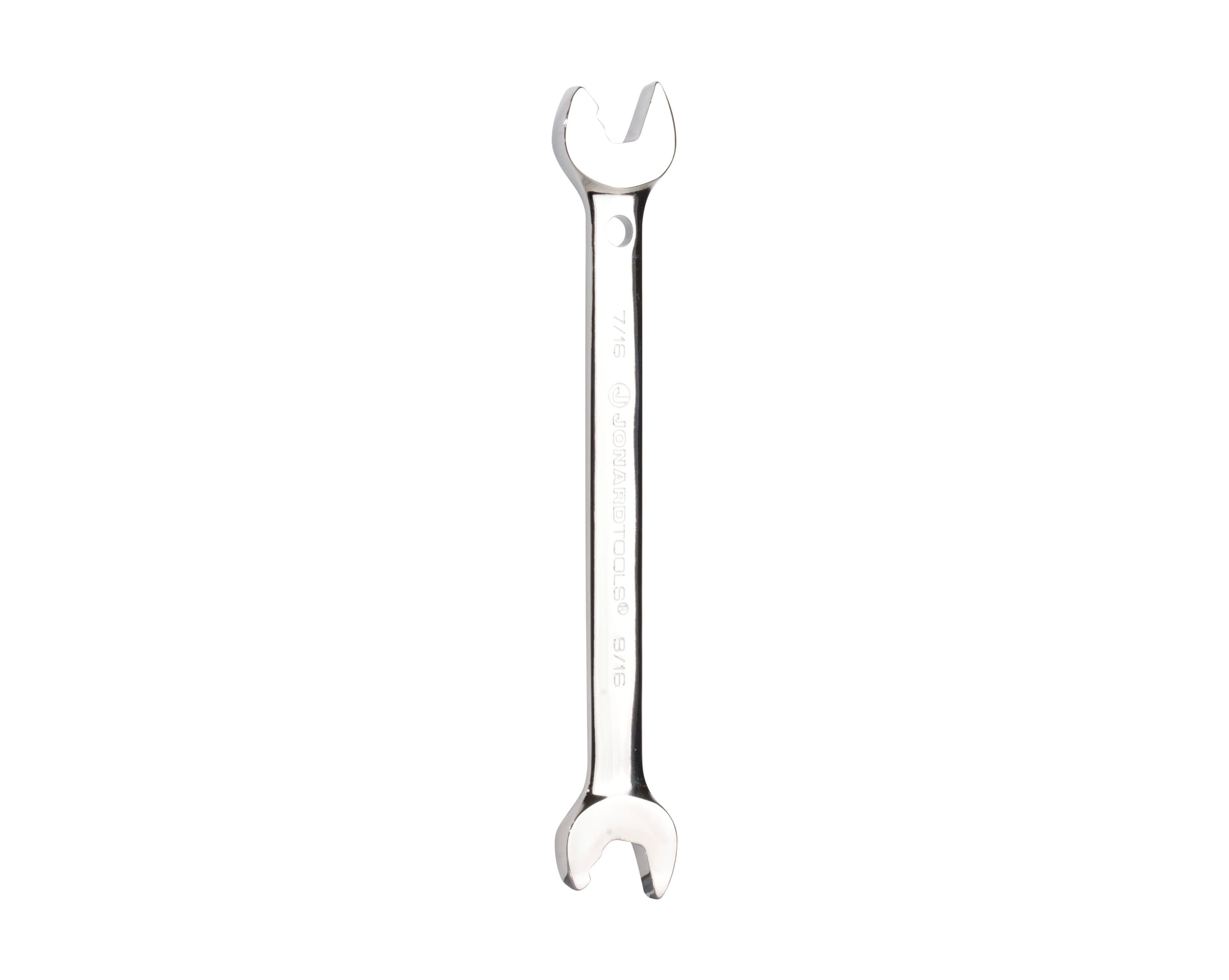 Llave de cubo abierto estándar de 9/16 pulgadas (SAE) de Jonard Tools (sin estuche) ASW-7916