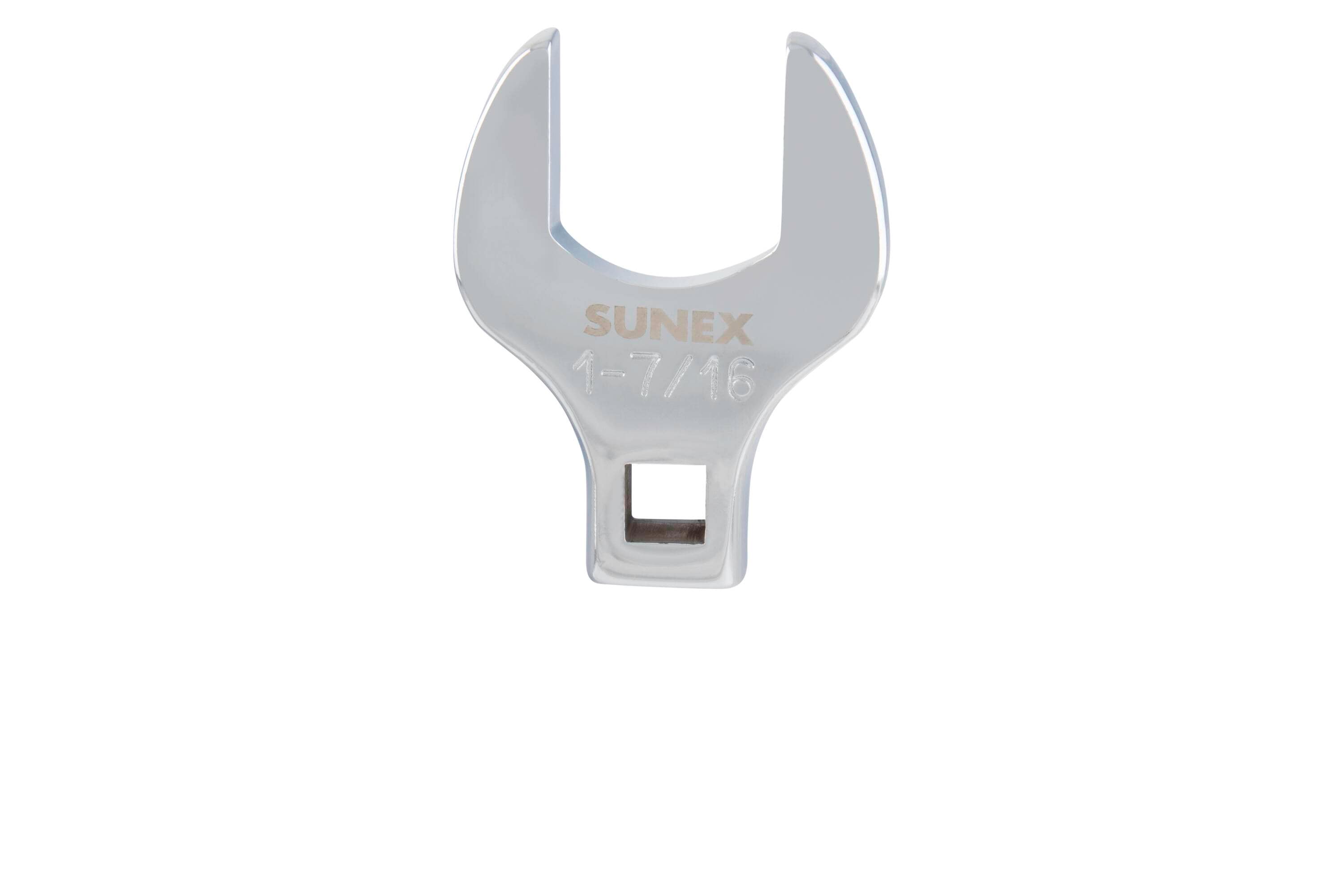 Llave de tuercas de extremo abierto jumbo estándar (SAE) de 1-7/16 pulgadas de SUNEX TOOLS (sin estuche) 97742A