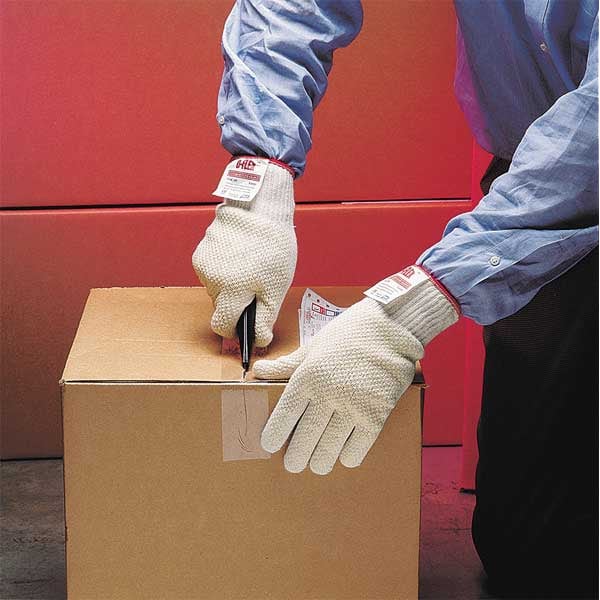 Guante resistantes a cortes Showa, Nivel de corte A6, 10 ga, Blanco, XS - 910-06