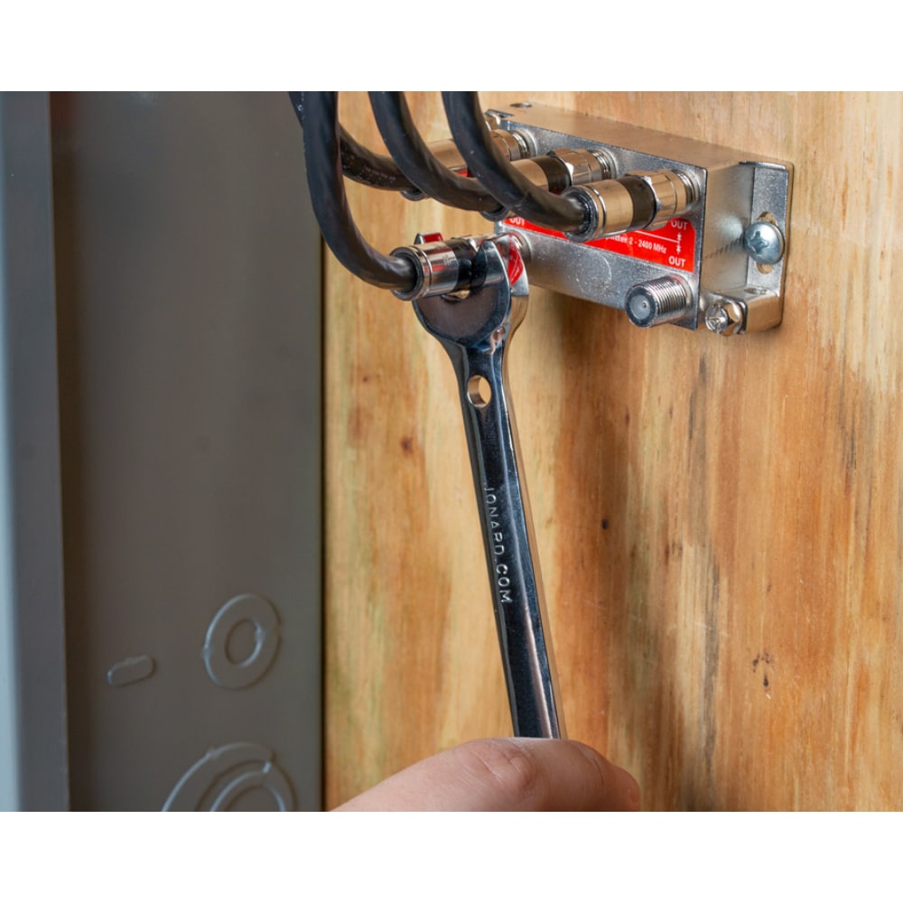 Llave de boca abierta estándar Jonard Tools de 1/2 pulgadas (SAE) (sin estuche) ASW-12