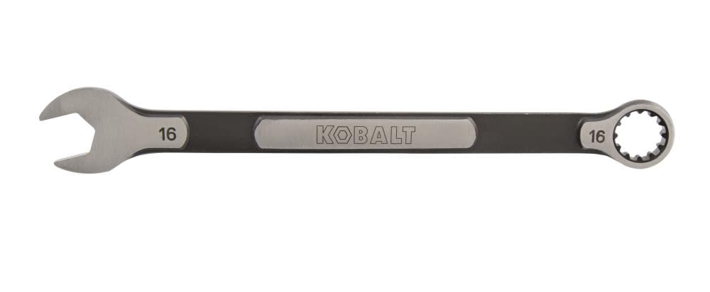 Llave combinada estándar métrica de 16mm con engrane universal Kobalt (sin estuche) 87699