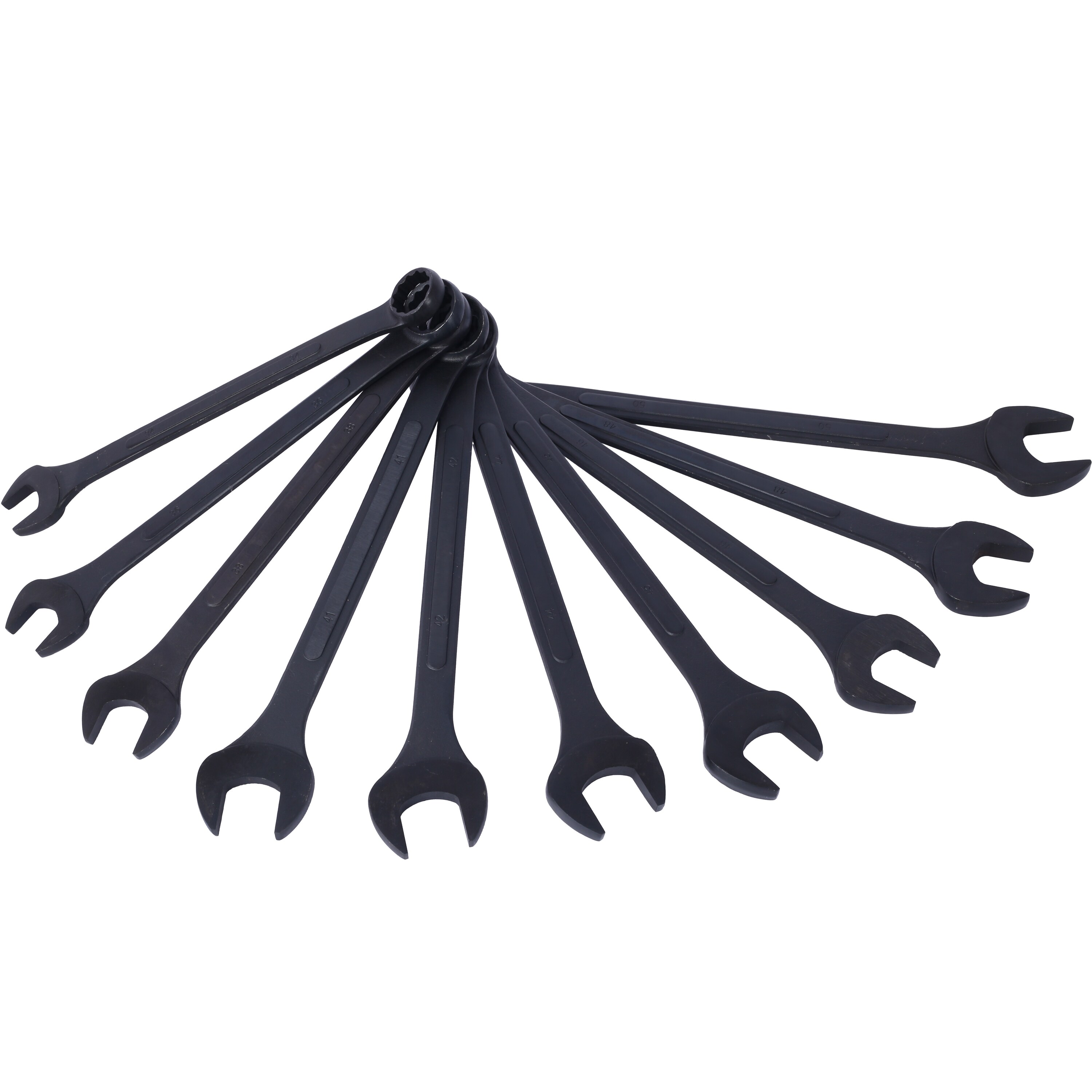 Juego de 10 llaves combinadas de tuercas de métricas Siavonce N/O (sin estuche) XH54067