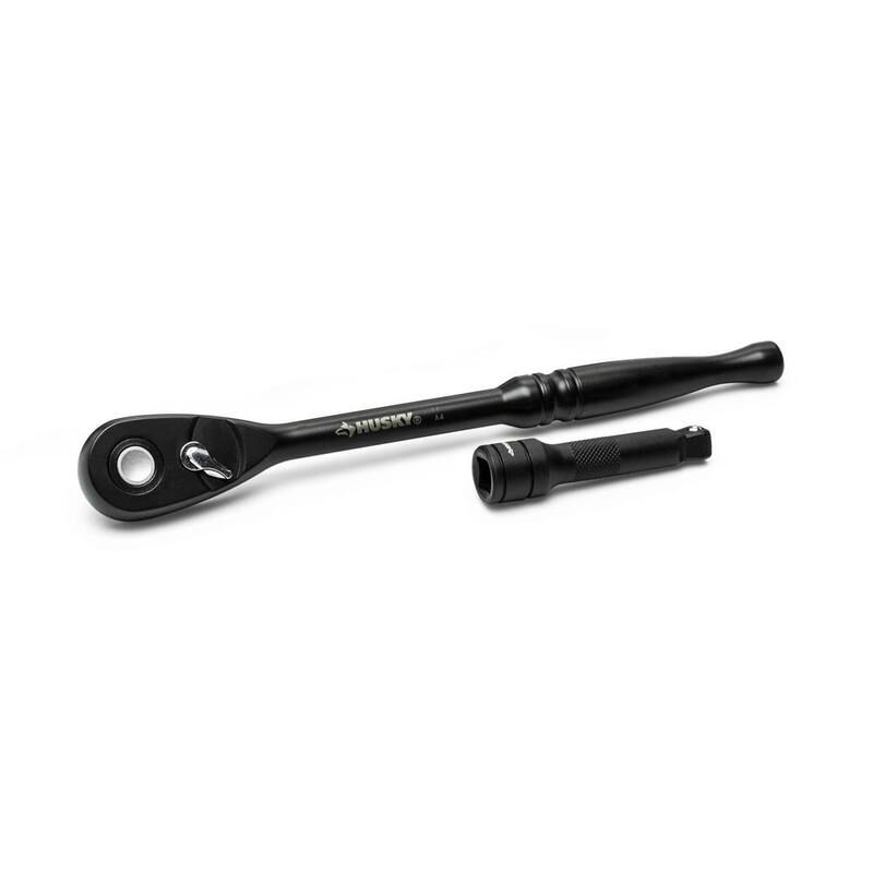 Juego de llaves de trinquete universales de 3/8 pulgadas de 100 posiciones Husky (26 piezas) - H1003D26SWS