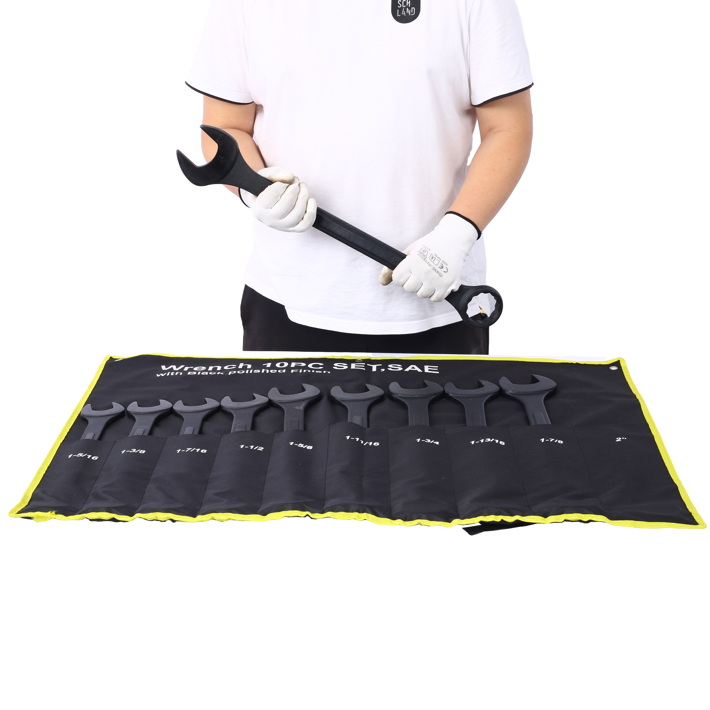 Juego de 10 llaves combinadas de tubo estándar (SAE) Siavonce N/O (sin estuche) XH54065