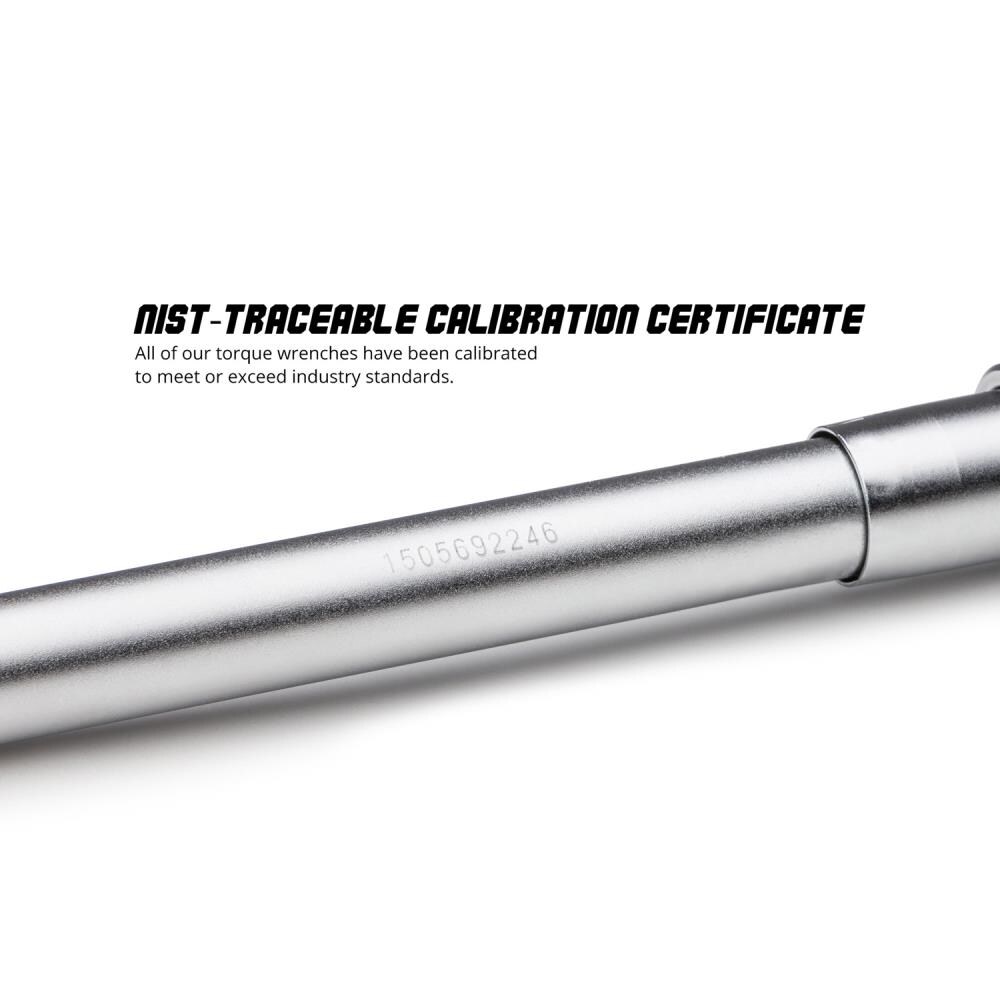 Llave de torsión Capri Tools Click Drive (de 10 libras-pie a 80 libras-pie) CP31210-IC80FL-T
