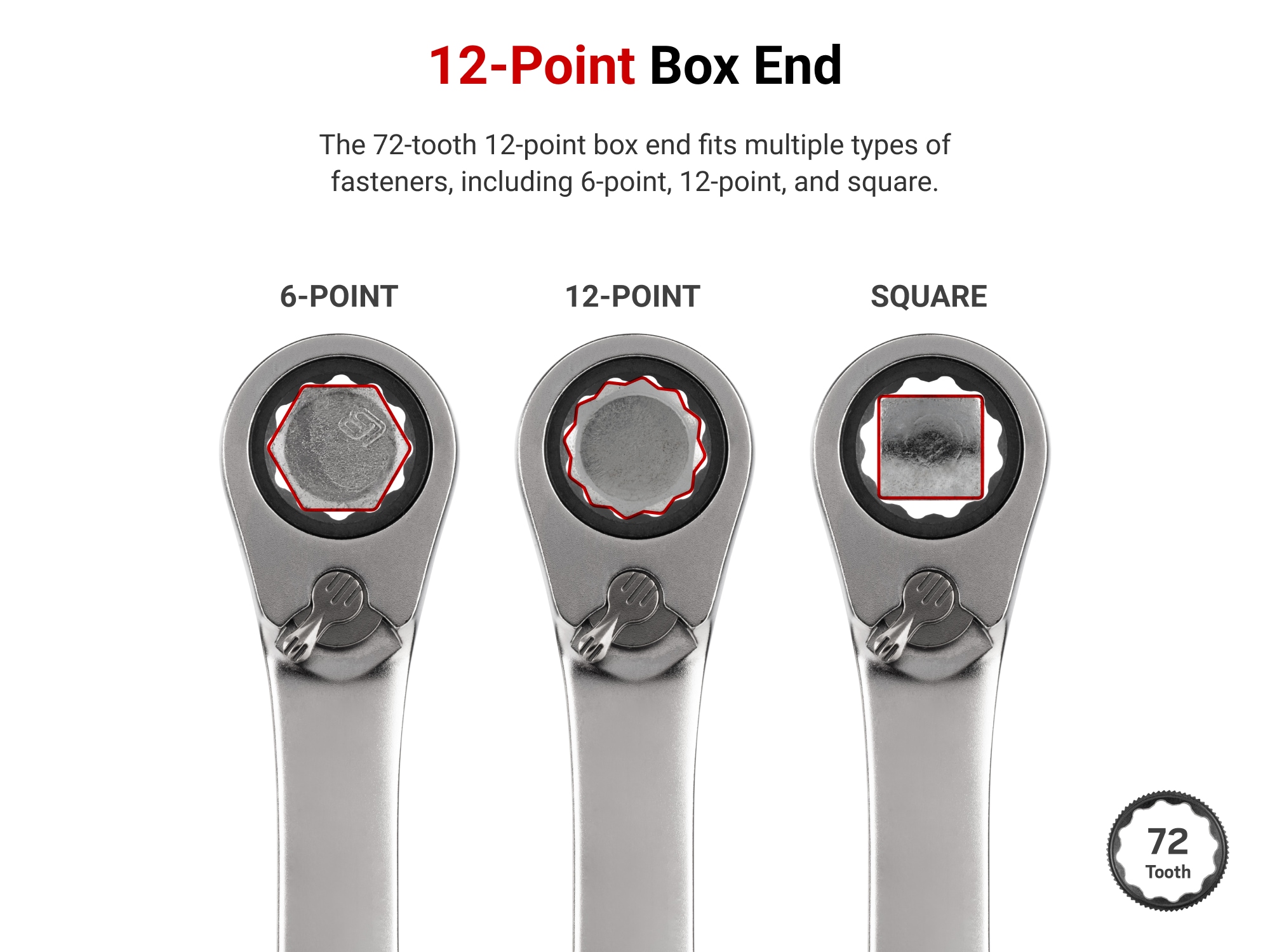 Juego de Llaves de Trinquete Estándar (SAE) de 15 Piezas TEKTON WRC94001