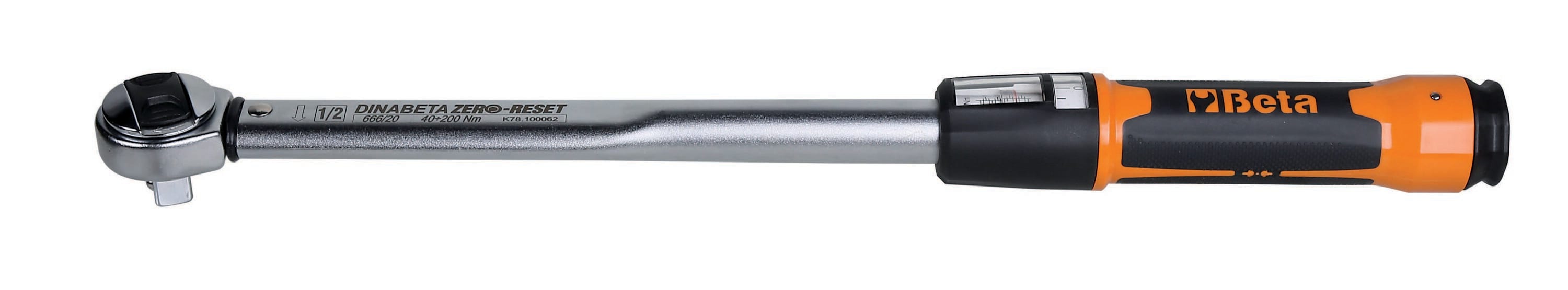 Llave de torsión de 1/2 pulgadas con Click Beta (de 15 a 75 libras-pie) - 006660781