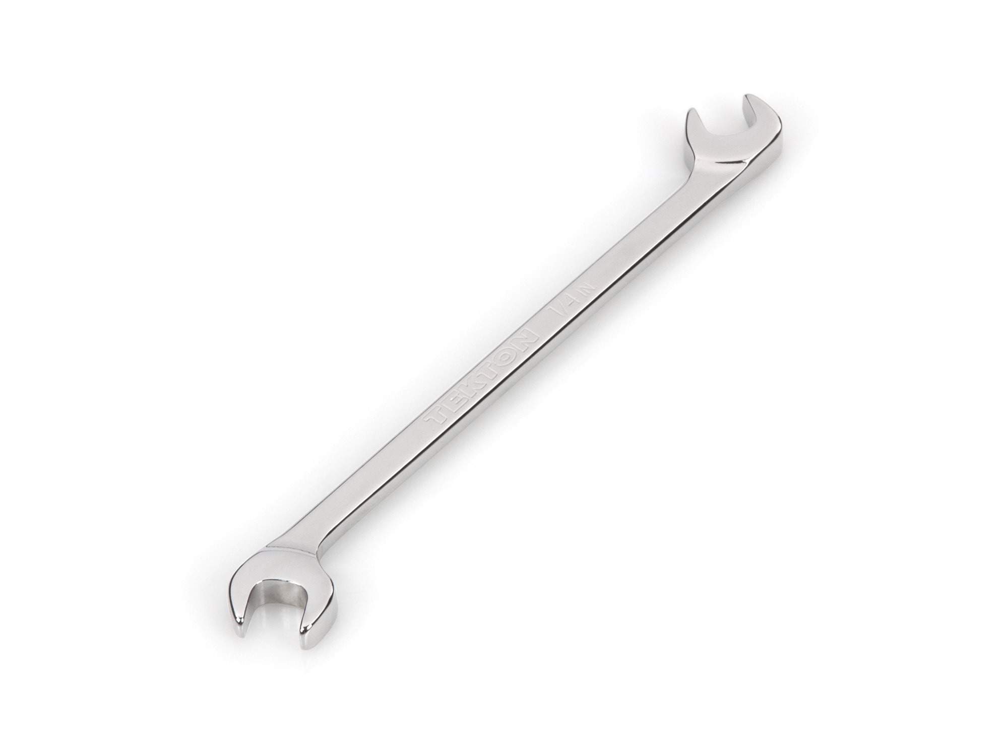 Llave de extremo abierto de ángulo estándar (SAE) TEKTON de 1/4 pulgadas (sin estuche) WAE83006