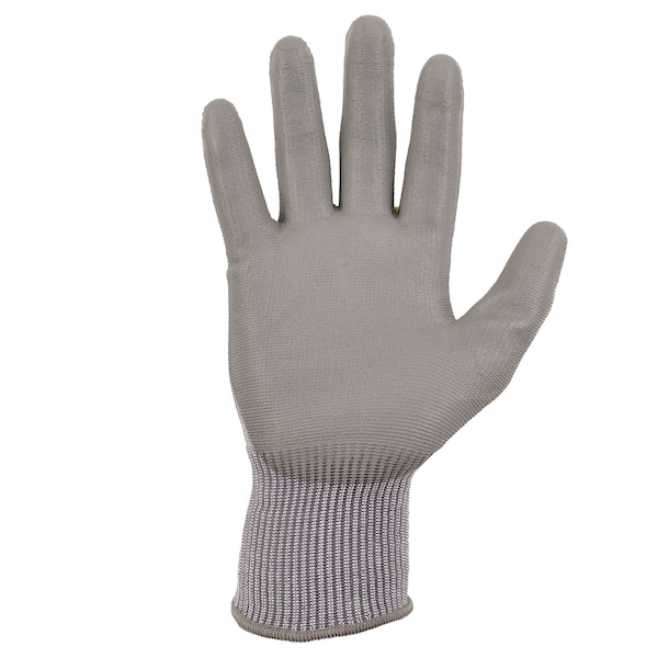 Proflex de Ergodyne ANSI A2 PU recubierto de guantes CR 12 pares, gris, talla XXL - 7024-12PR