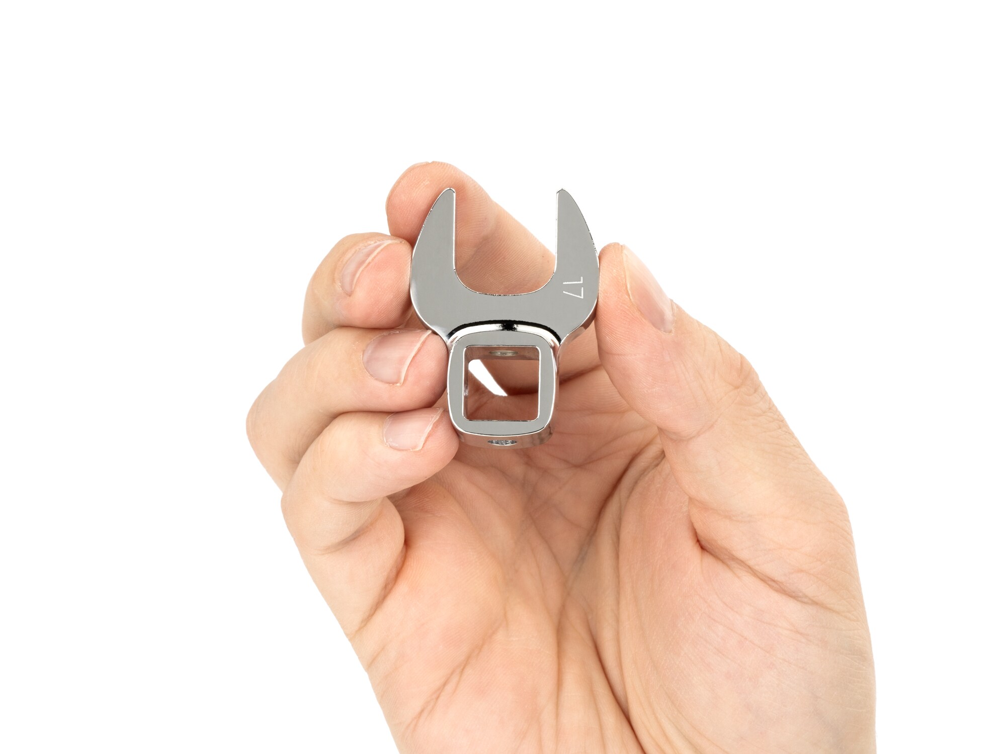 Llave de boca abierta TEKTON 17mm de crowfoot métrica (sin estuche) WCF24017