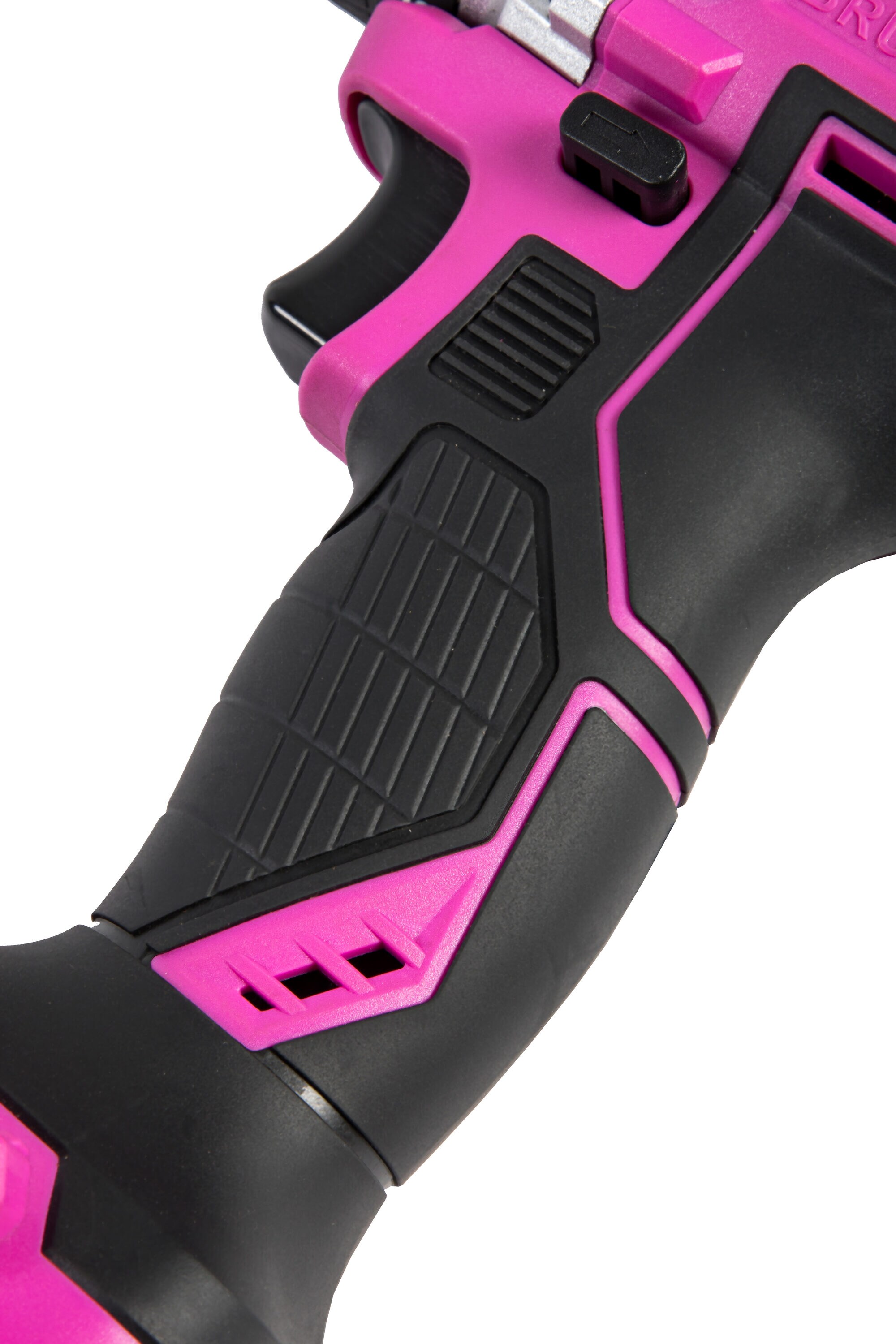  Taladro inalámbrico sin escobillas The Original Pink Box de 20 voltios y 1/2 pulgadas con llave PB20VLID-2AH-CHRGR