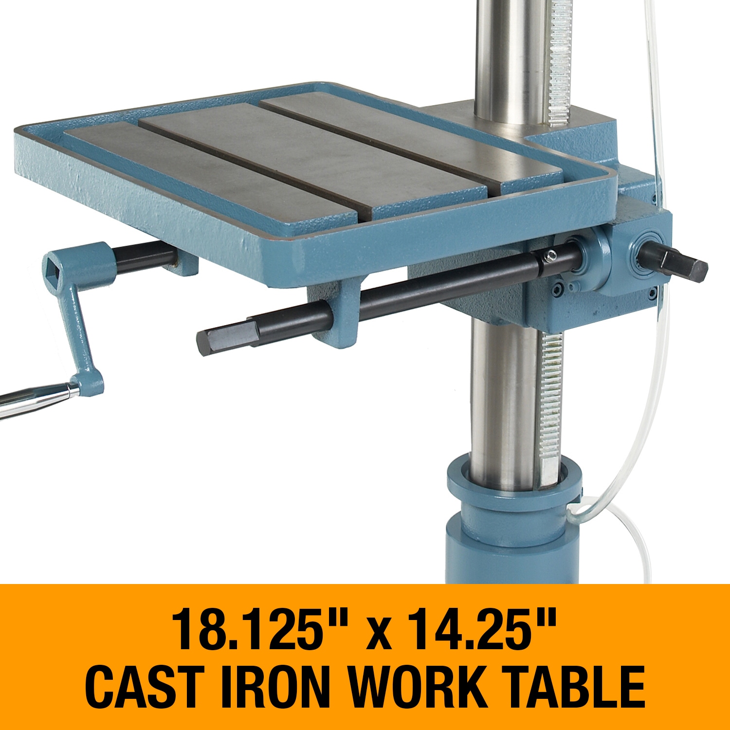 Taladro de piso de velocidad variable de 20 pulgadas y 15 amperios Baileigh Industrial DP-1000VS BA9-1002862