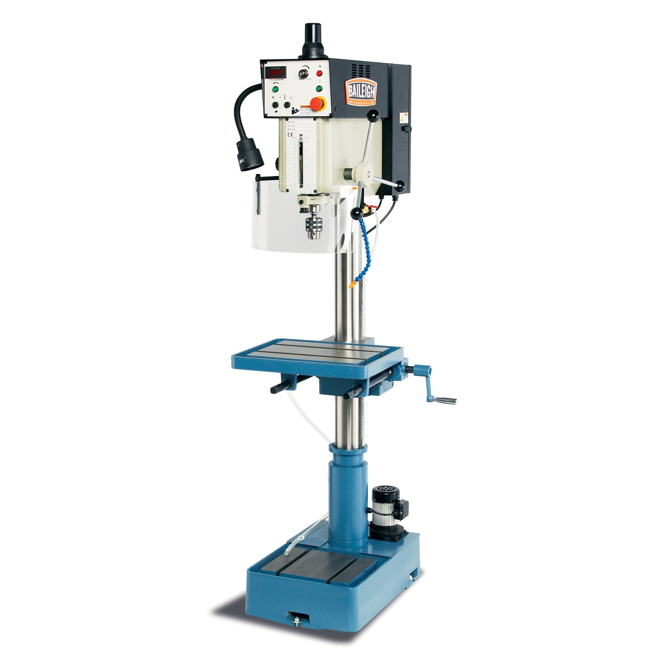 Taladro de piso de velocidad variable de 20 pulgadas y 15 amperios Baileigh Industrial DP-1000VS BA9-1002862