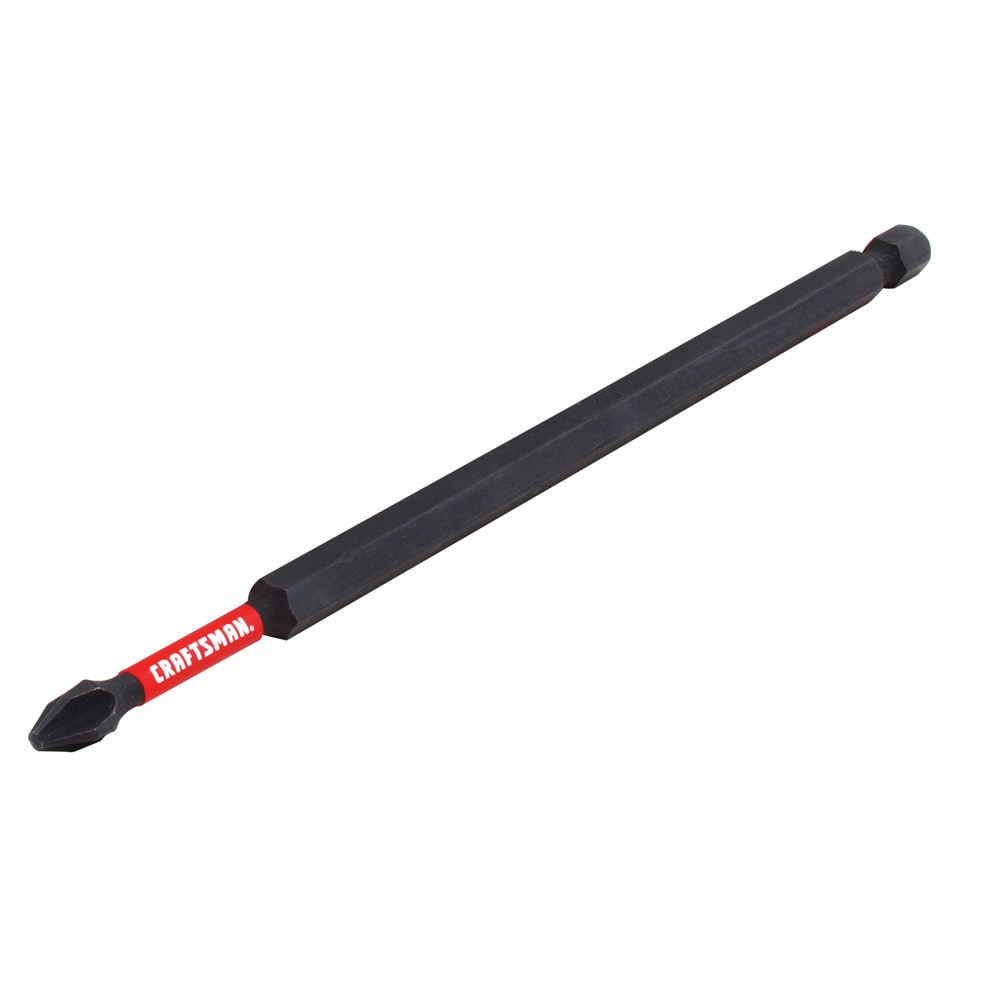 Punta de destornillador de impacto Phillips de 1/4 pulgadas x 6 pulgadas con clasificación de impacto CRAFTSMAN CMAF36PH21