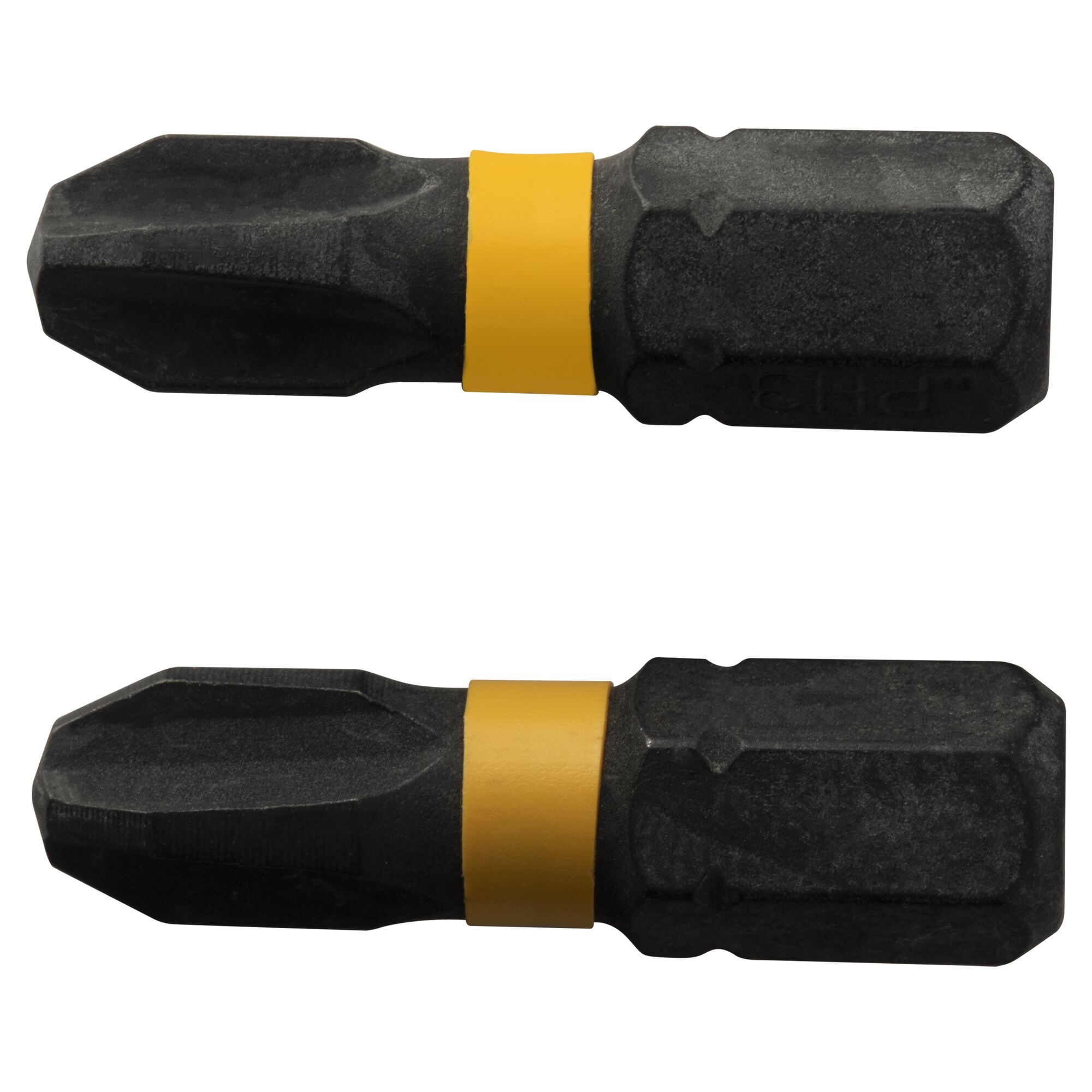 Punta de destornillador de impacto Phillips DEWALT FlexTorq de 1/4 de pulgada por 1 pulgada, 2 piezas DWA1PH3IR2-Z