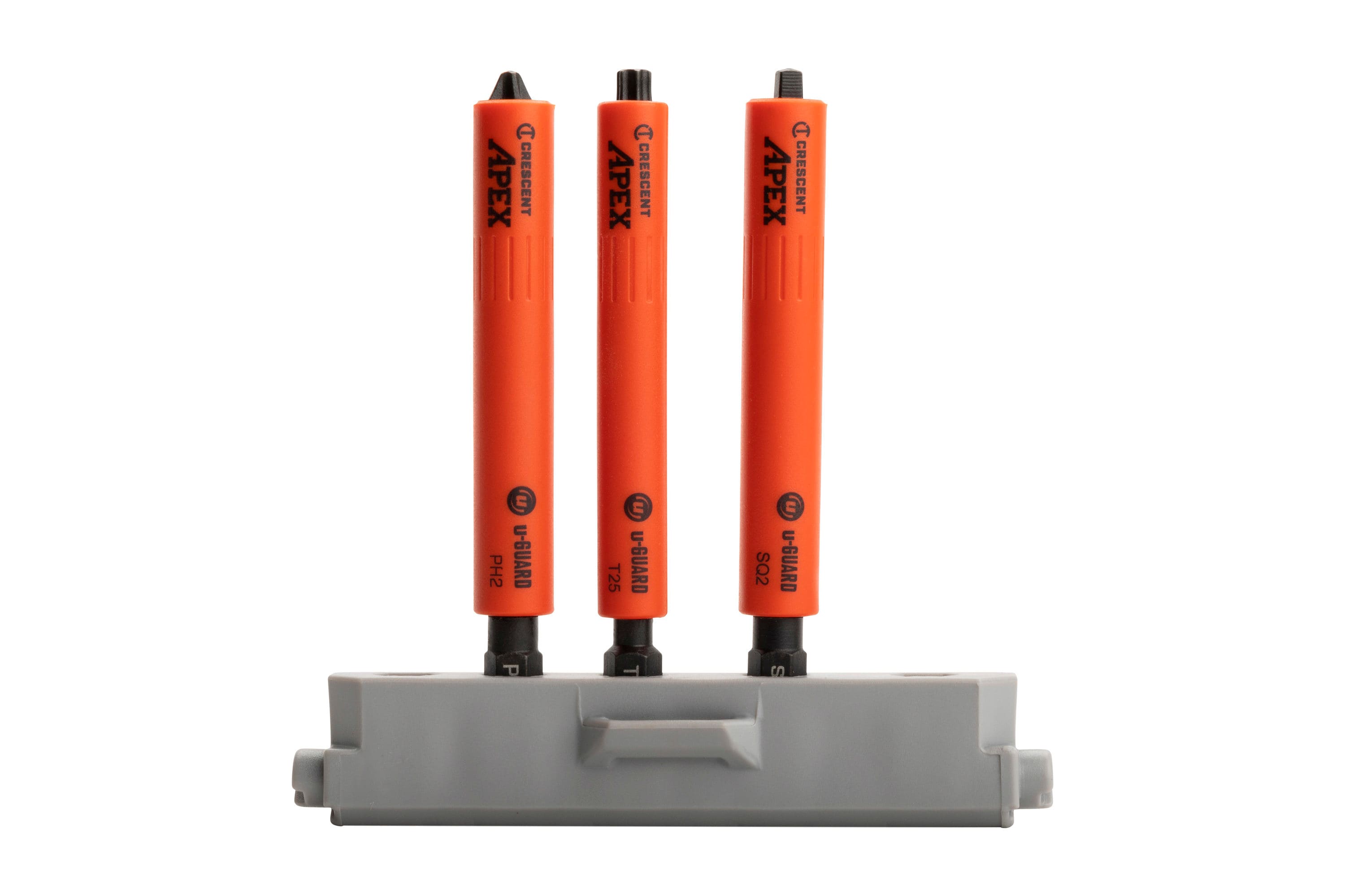 Juego de brocas de impacto Phillips/Square/Torx de 1/4 pulg. x 3-1/2 pulg. de Crescent, 3 piezas CAUGB3BR-3