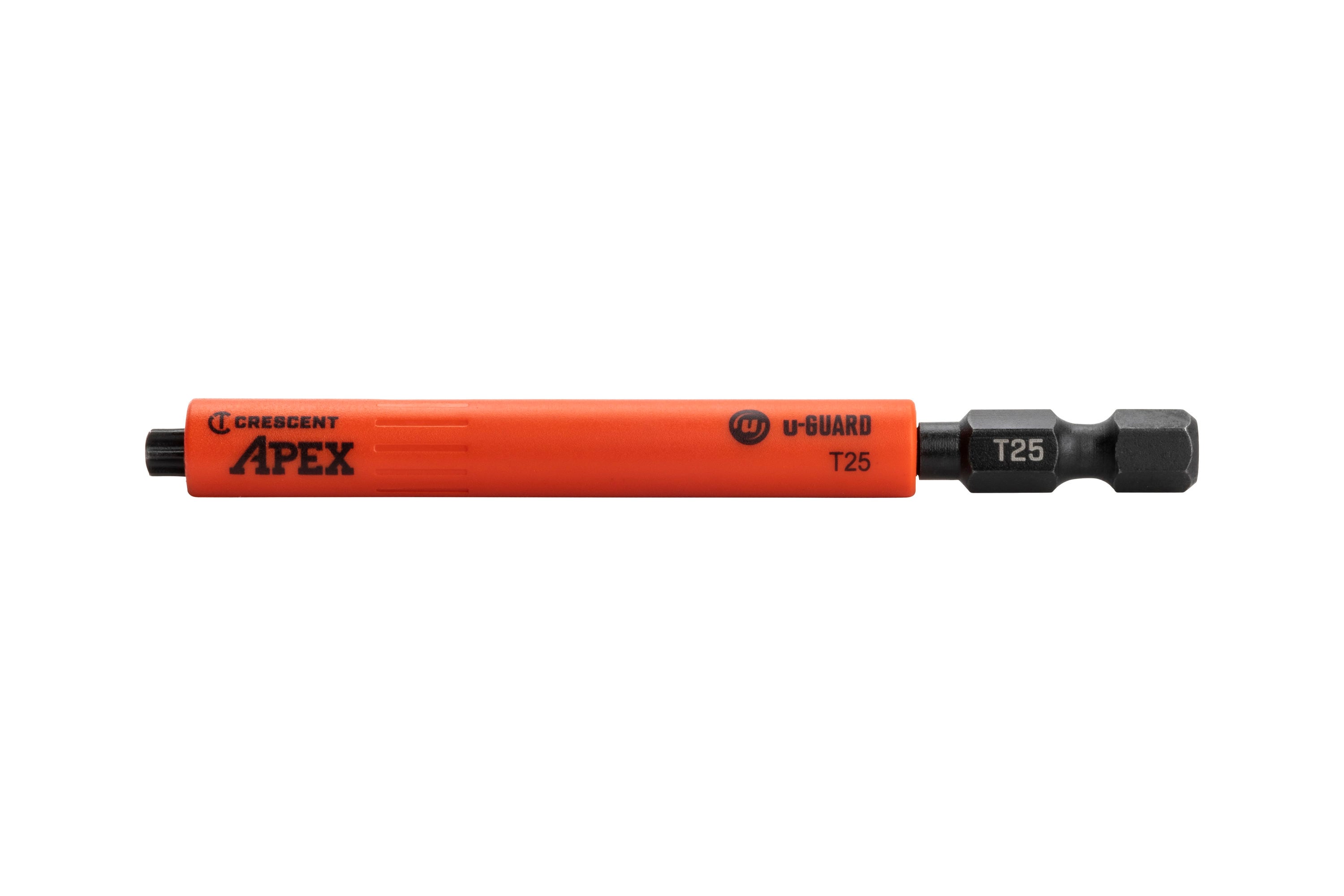 Juego de Puntas para Desarmador de Impacto Torx Crescent 1/4 pulgadas x 3-1/2 pulgadas 2 Piezas