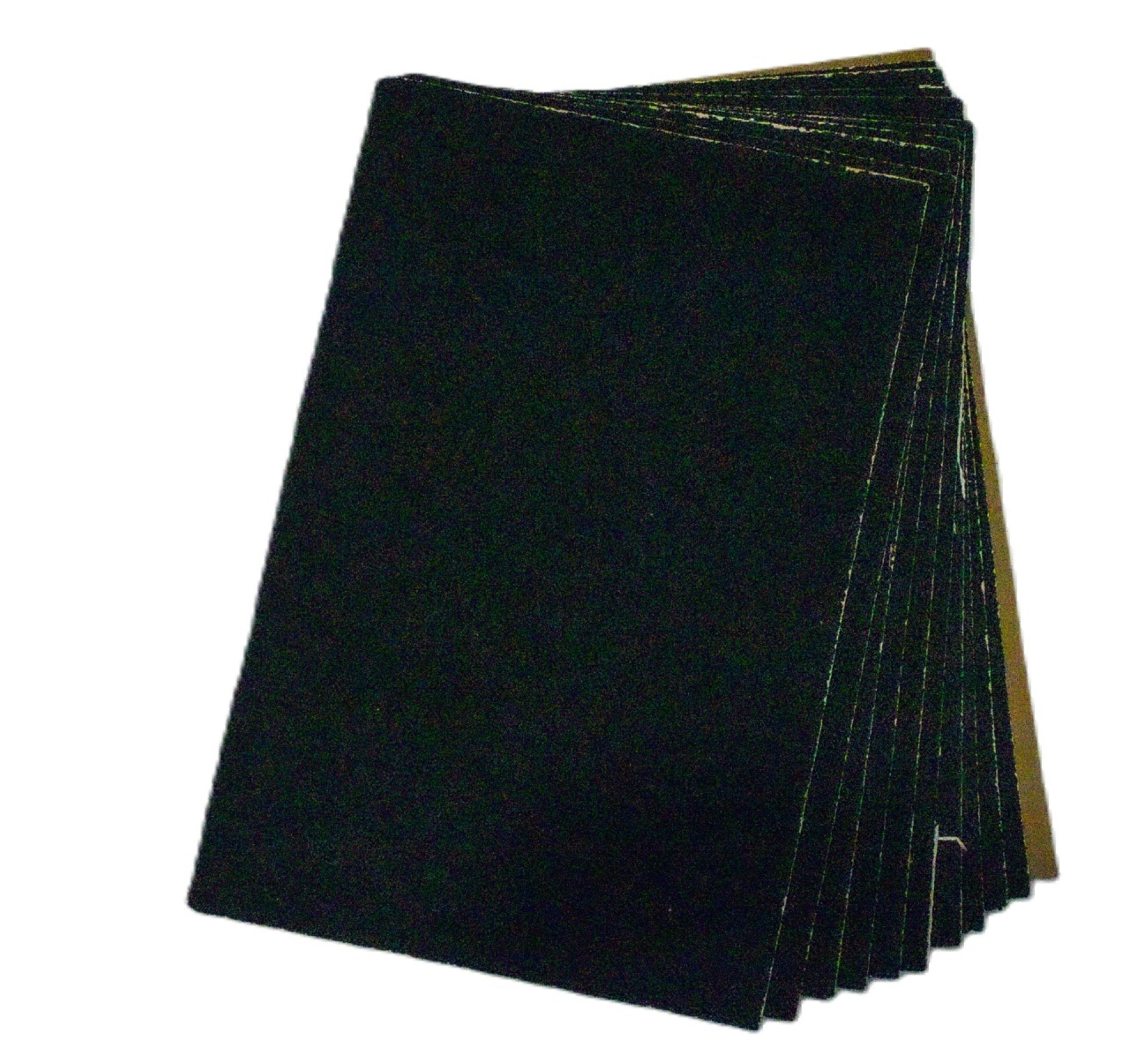 Herramientas para piso Eddy Power Sander y Pulidor Eddy con 10 hojas de papel de lija de cerámica de alúmina de 50 grits, Hojas de papel de lija S0810-050P
