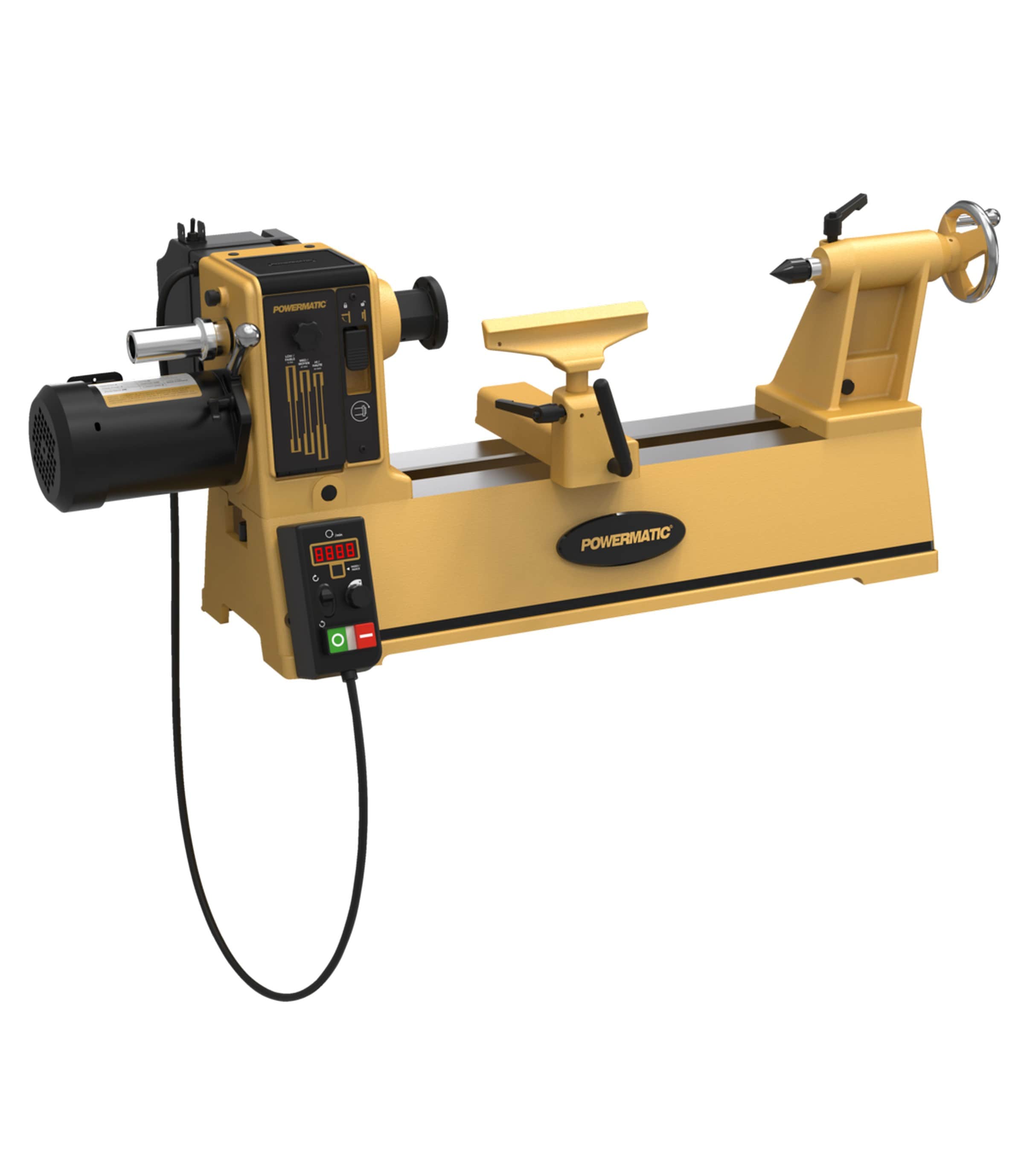 Torno de madera de velocidad variable Powermatic 14 pulgadas x 20 pulgadas PM9-1792014