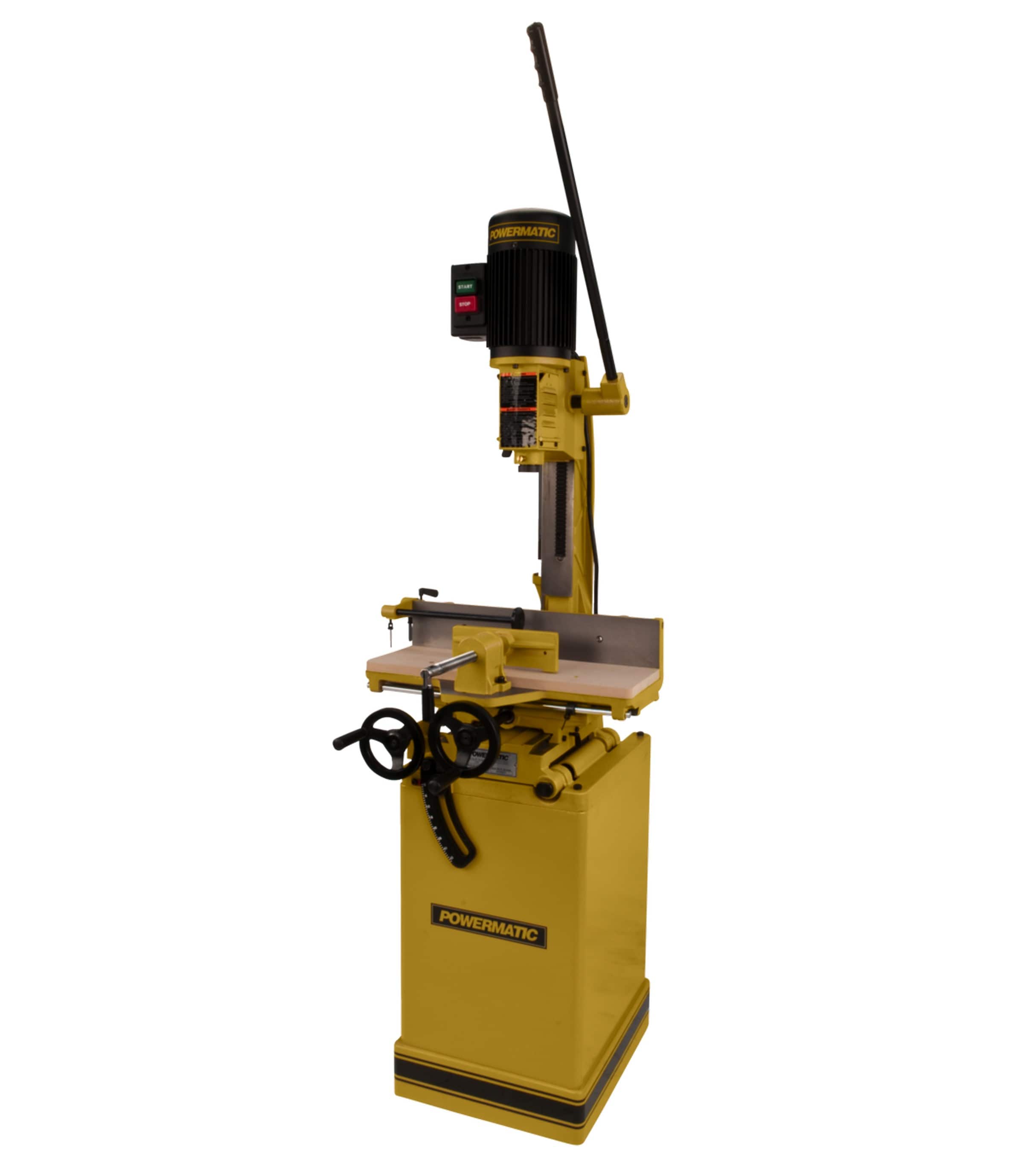 Mortajadora de mesa inclinable Powermatic de 1 HP y 1/2 pulgada, ángulo de 35 grados PM9-1791264K