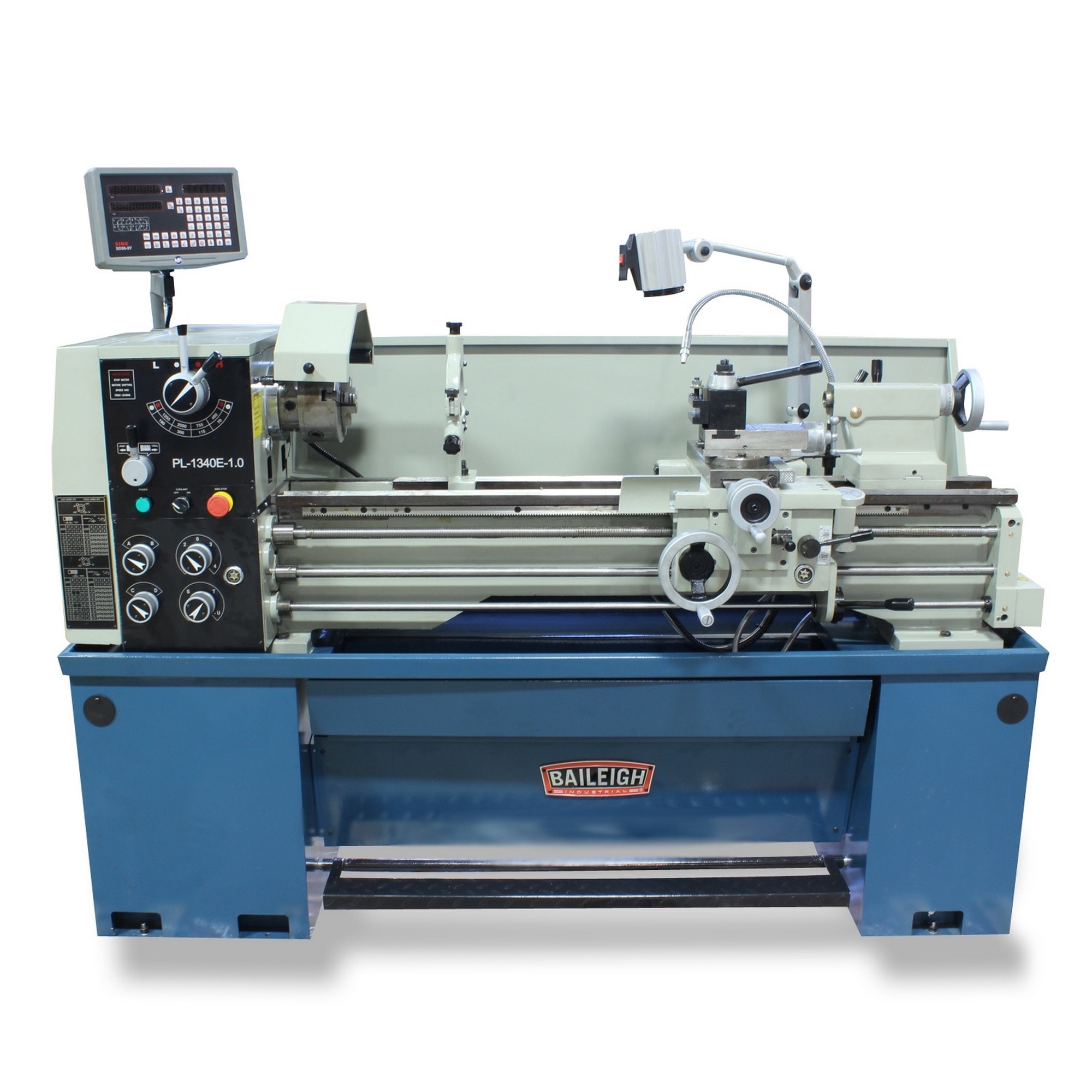 Torno de metal de velocidad variable de 30 pulgadas x 69 pulgadas BA9-1016618 de Baileigh Industrial